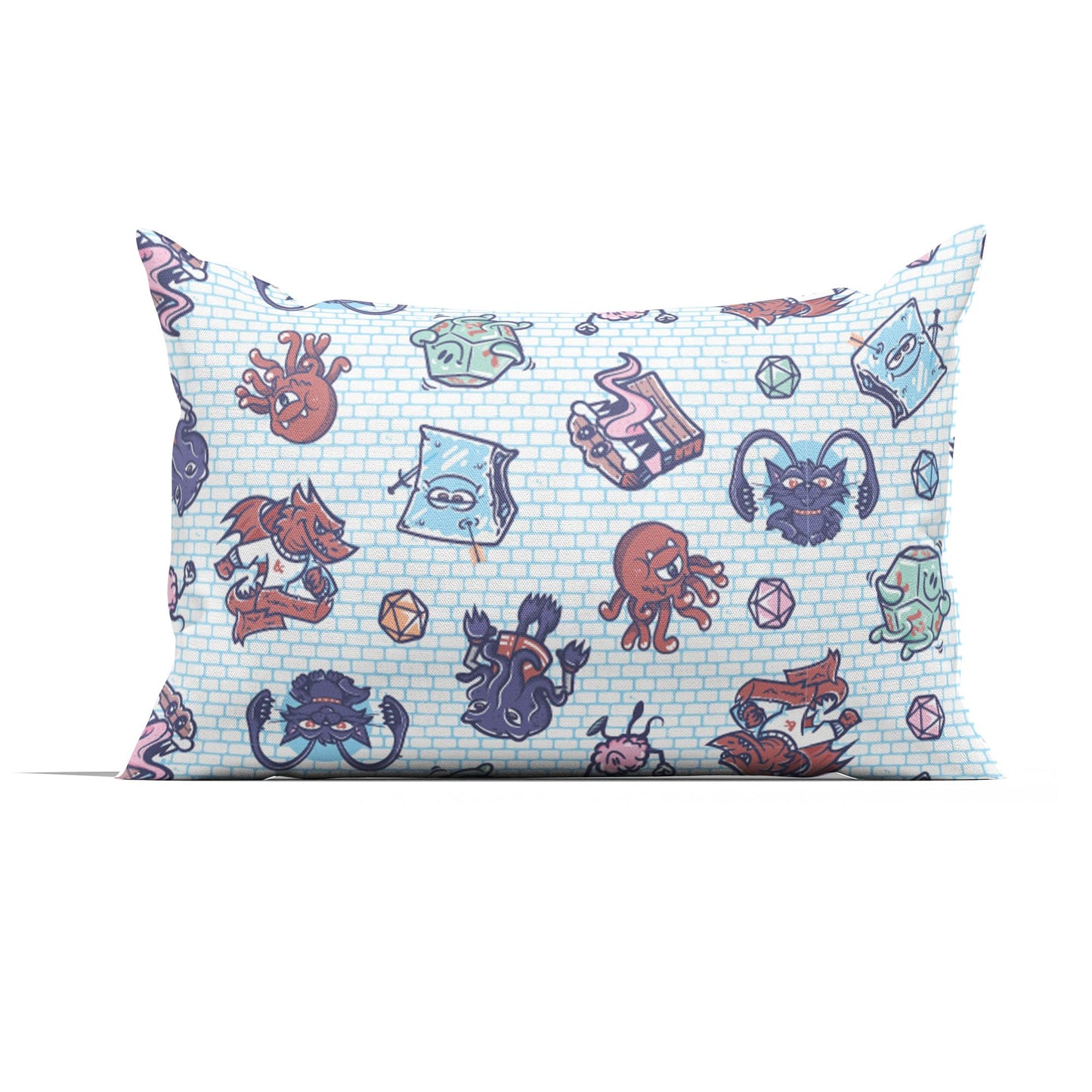 Northwest Dungeons & Dragons Monsters Stick Together 4 Piece Twin Bed in a Bag Set, Bedding Set with Comforter and Sheets, Soft and Cozy for All Seasons