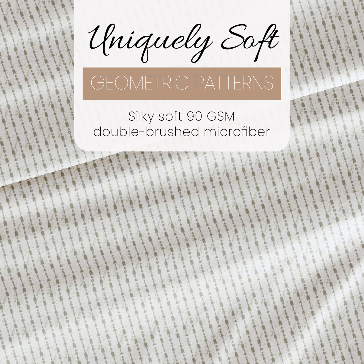 Linen Market 4 Piece Full Bedding Sheet Set (Sage Arrows) - Sleep Better Than Ever with These Ultra-Soft & Cooling Bed Sheets for Your Full Size Bed - Deep Pocket Fits 16" Mattress