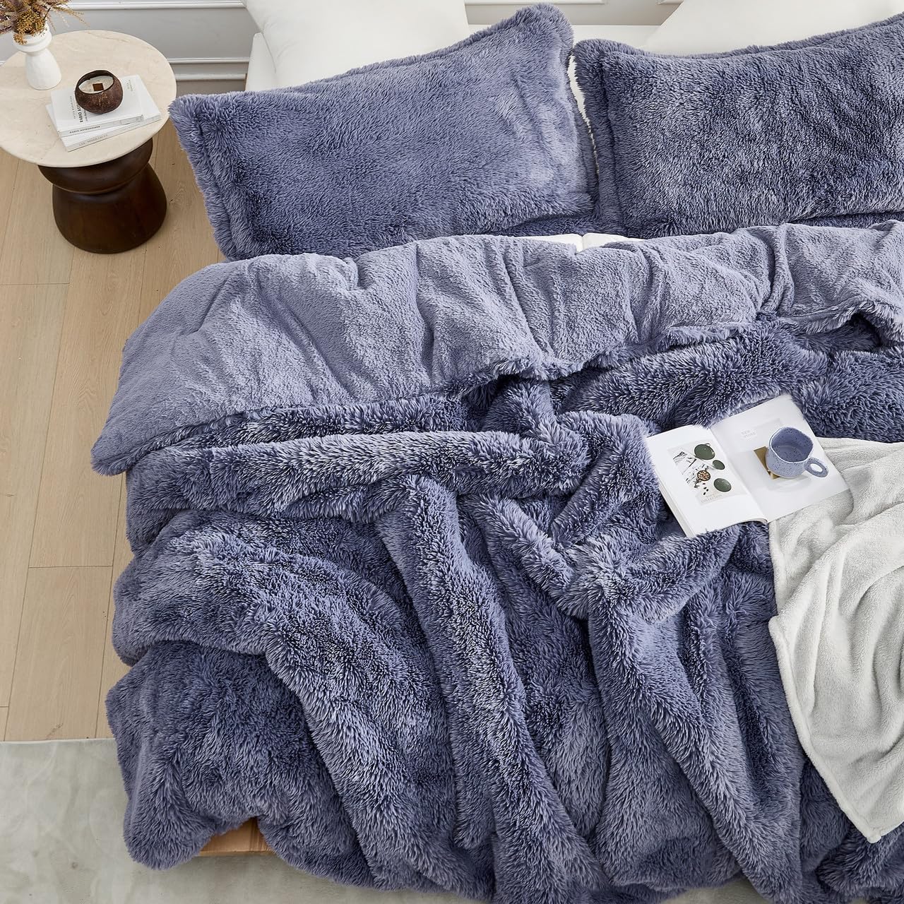 Byourbed Wilderness - Coma Inducer® Oversized King Comforter Set - Silver Dusk