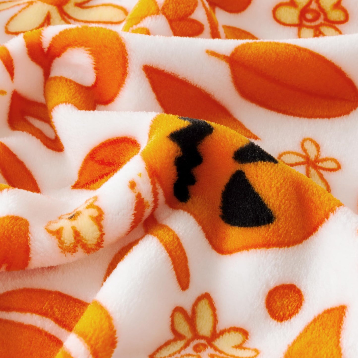 ROMROL Fall Blanket Halloween Throw Blanket, Ghost Blankets, Pumpkin, Fall Throw Blanket Autumn Harvest Plaid Blankets, Soft Fuzzy Plush for Couch Sofa, Flannel Blanket, Halloween Decor (50" x 60")