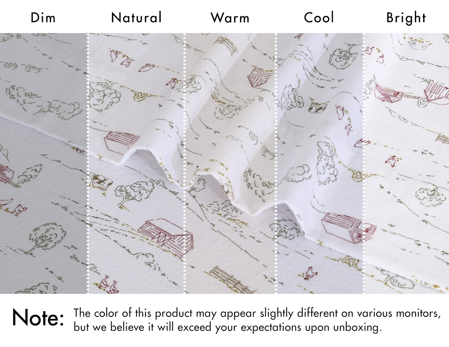 RUVANTI Flannel Sheets Queen Size - 100% Cotton Double Brushed Bed Sheets, Deep Pockets 16 Inches Queen Sheet Set, All Seasons Breathable & Extra Soft - Warm & Cozy, 4 Piece, Rustic Homestead