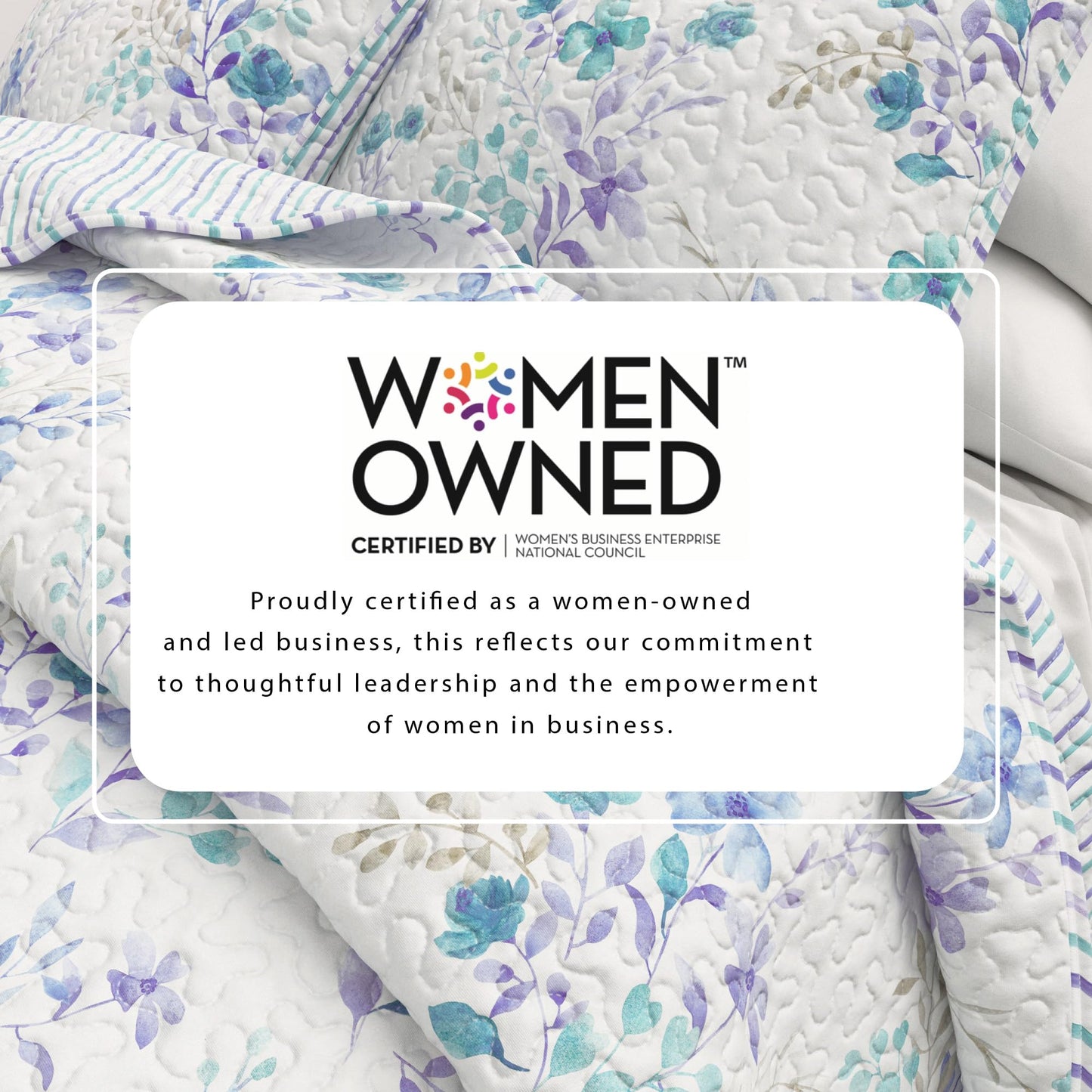 Great Bay Home Floral Quilt Set - 2-Piece Twin/Twin XL Size Spring Bedding Set - Lightweight, All-Season, Reversible Bedspread (Bouquet)