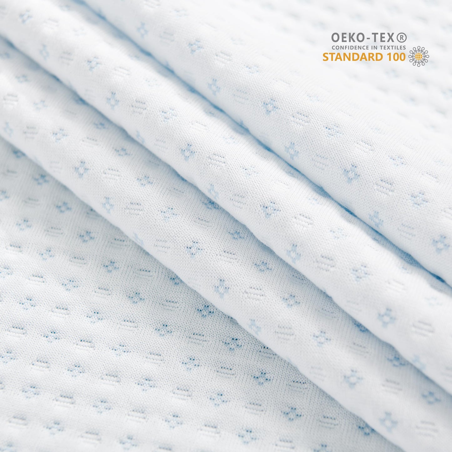 Subrtex Mattress Topper Cover (Only Cover) Mattress Protector Bedding Rayon Made from Bamboo Removable Mattress Encasement Mattress Cover with Zipper (4 Inch, White, Twin)