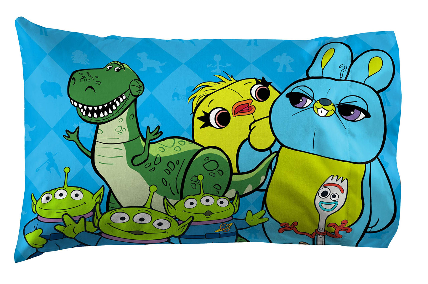 Jay Franco Disney Toy Story Kids Twin Sheet Set 3 Piece - Super Soft Microfiber Bedding, Reversible, Deep Pocket, Fade Resistant, Machine Washable, Woody Buzz Lightyear (Official Disney Product)