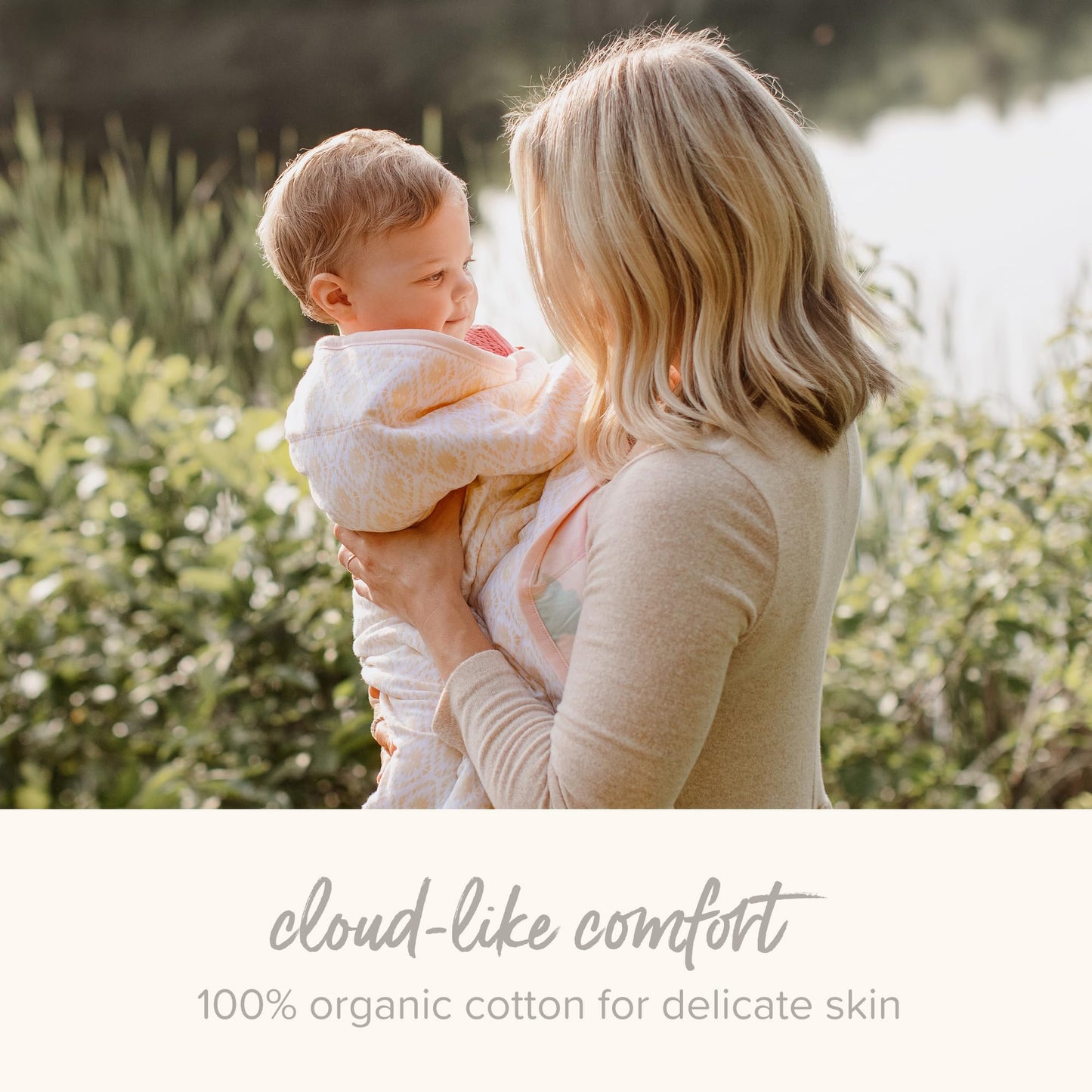 Burt's Bees Baby Infant Reversible Blanket, 100% Organic Cotton Nursery Blanket, Breathable Nursery Bedding, 30" W x 40" L