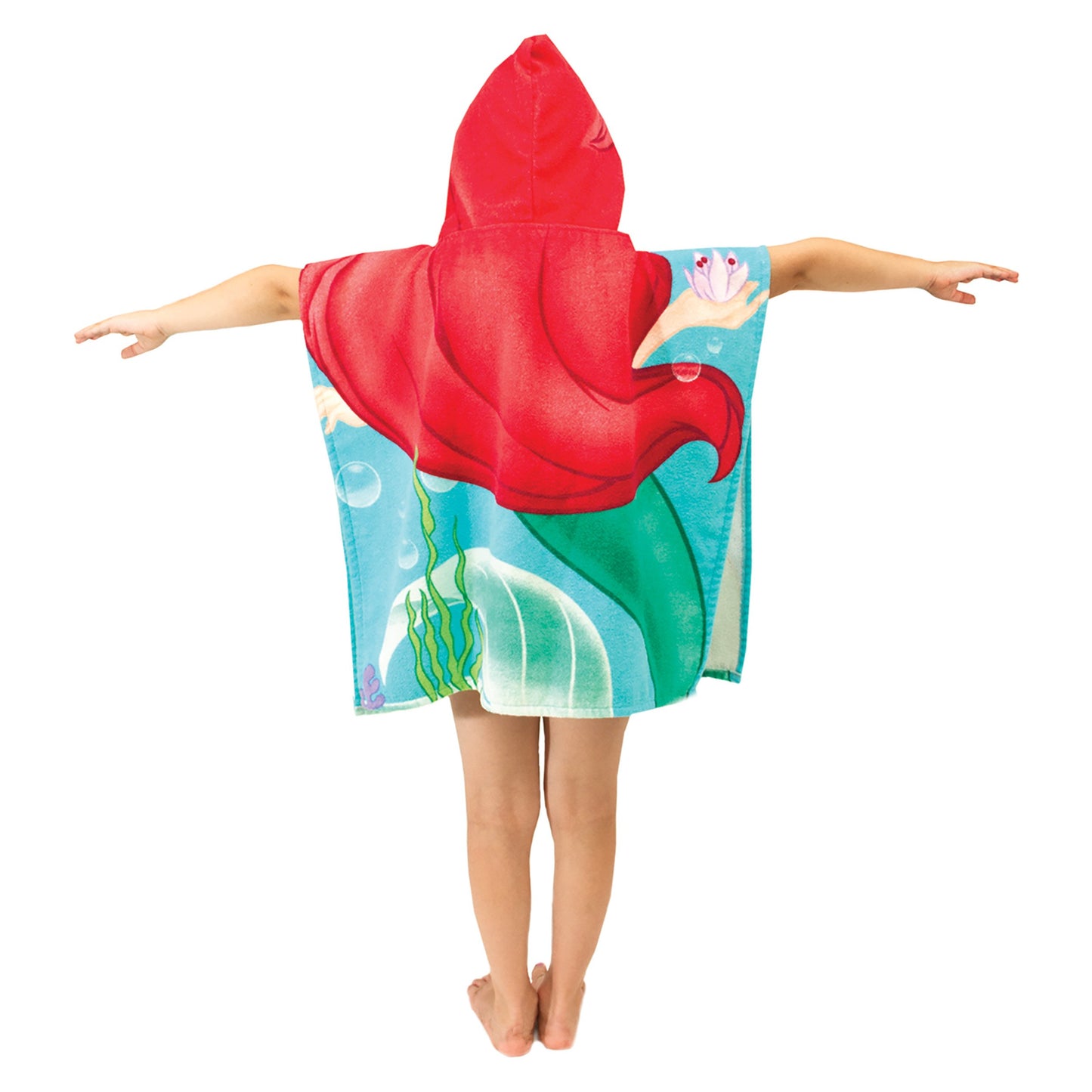 Disney Little Mermaid Ariel Cotton Hooded Towel