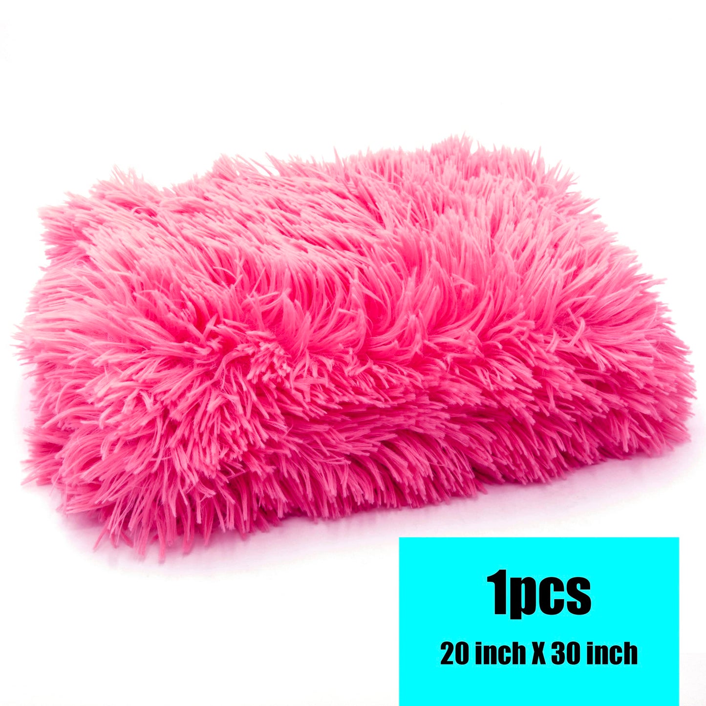 Petbuy Pet Dog Bed Blankets, Fluffy Fleece Dog Throw Blankets Sleep Mat,Soft Puppy Blankets Cat Kitten, S M L XL,Fuzzy Reversible Sherpa Blanket for Bed, Couch, Sofa, Travel,Washable & Lightweight