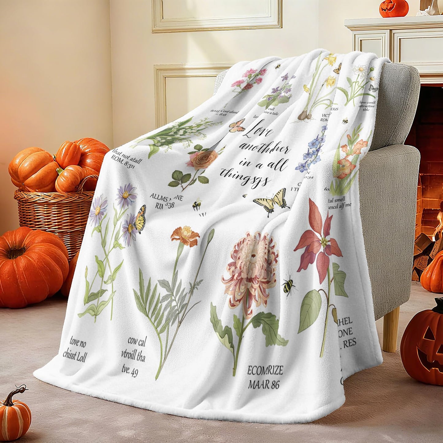 COMFAR Christian Gifts for Women Faith, Inspirational/Religious/Spiritual Gifts for Adults, Soft Throw Blankets for Women/Men, Personalized Blankets for Adults 40"x 50"