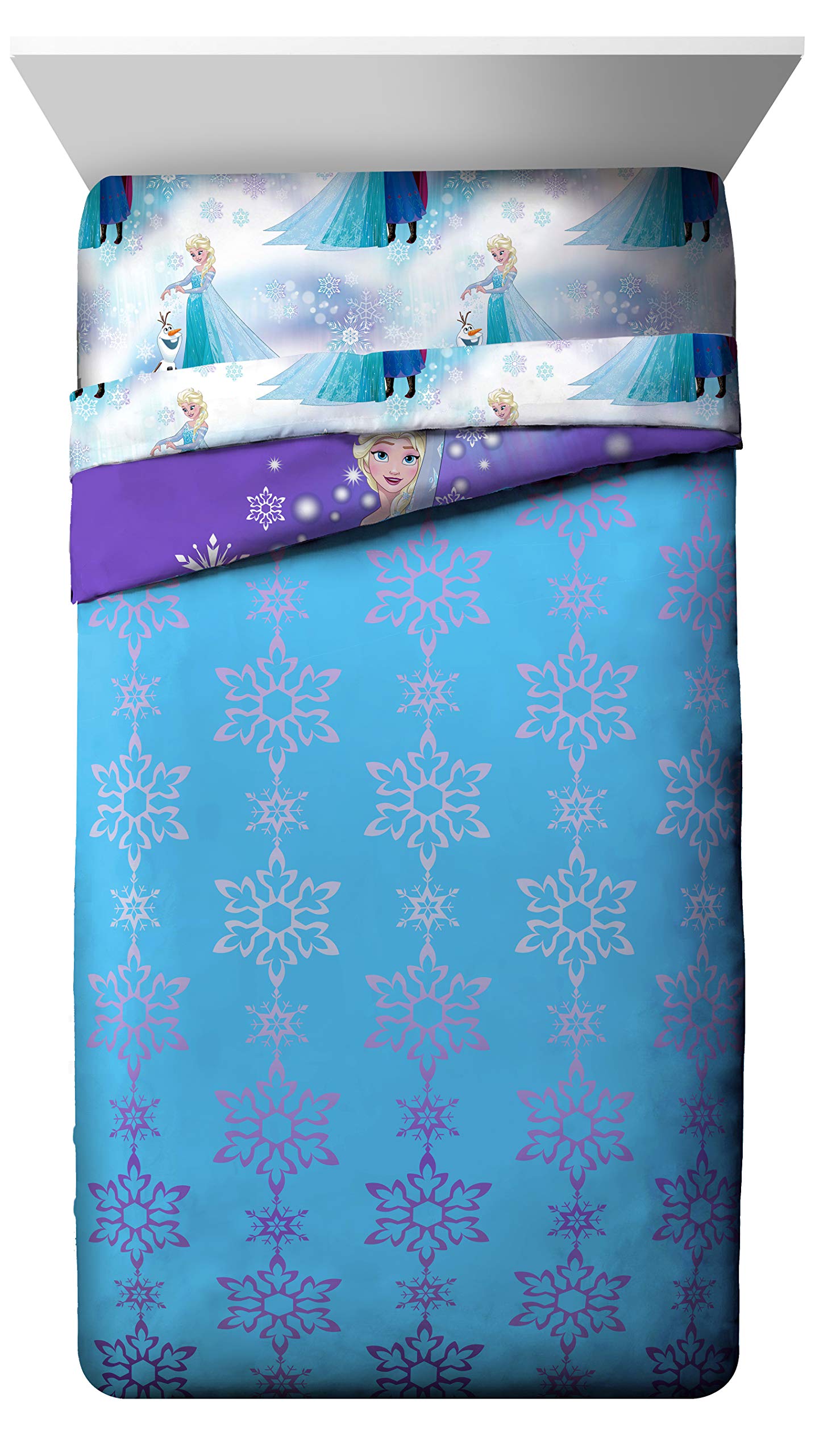 Disney Frozen 'Magical Winter' 5 Piece Twin Bed Set