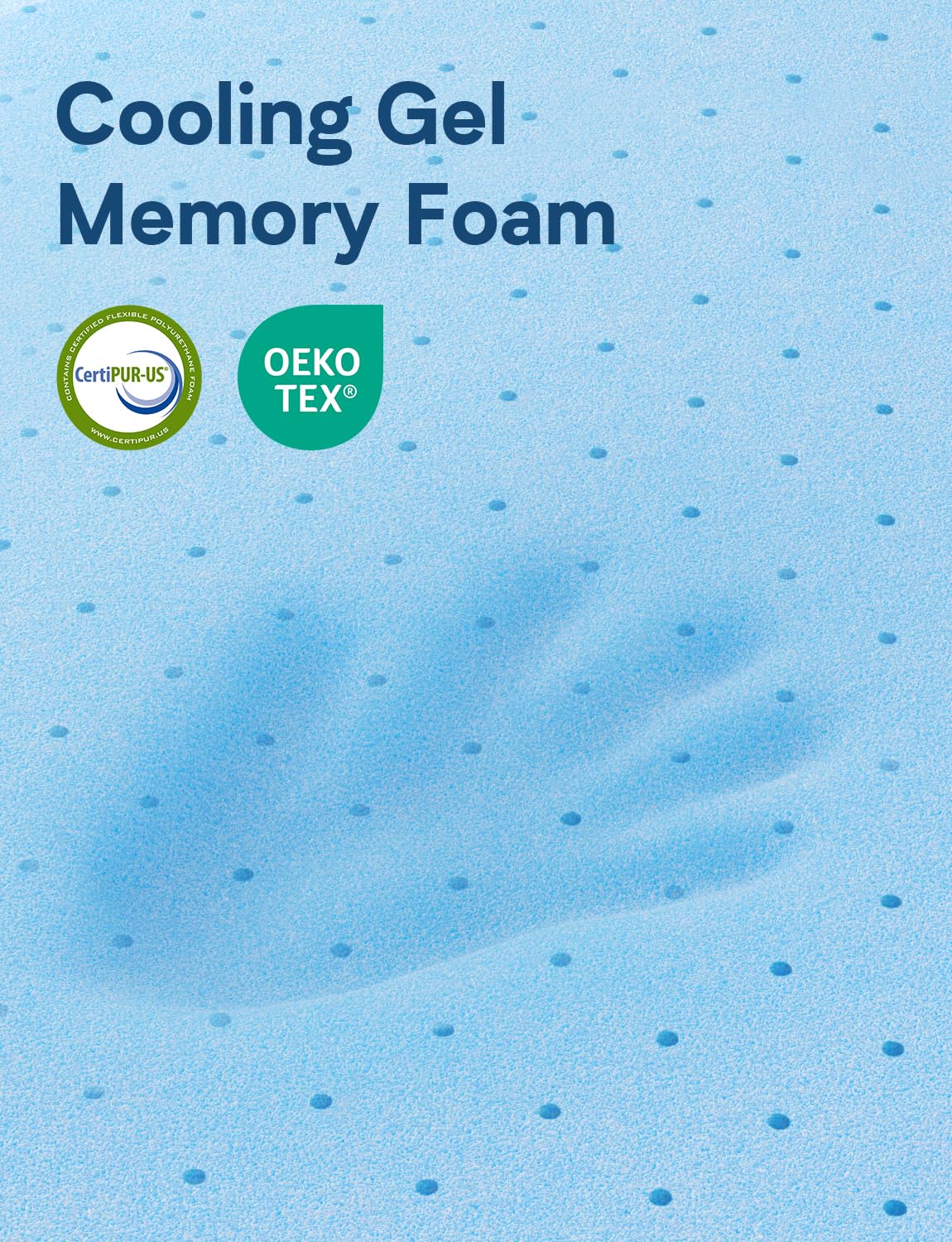 Grbsy Extra Firm Mattress Topper Queen Size, 3 Inch Firm High Density Memory Foam Bed Topper for Back Pain Relief, Gel Bamboo Charcoal Infused Cooling Mattress, CertiPUR-US Certified, Washable Cover