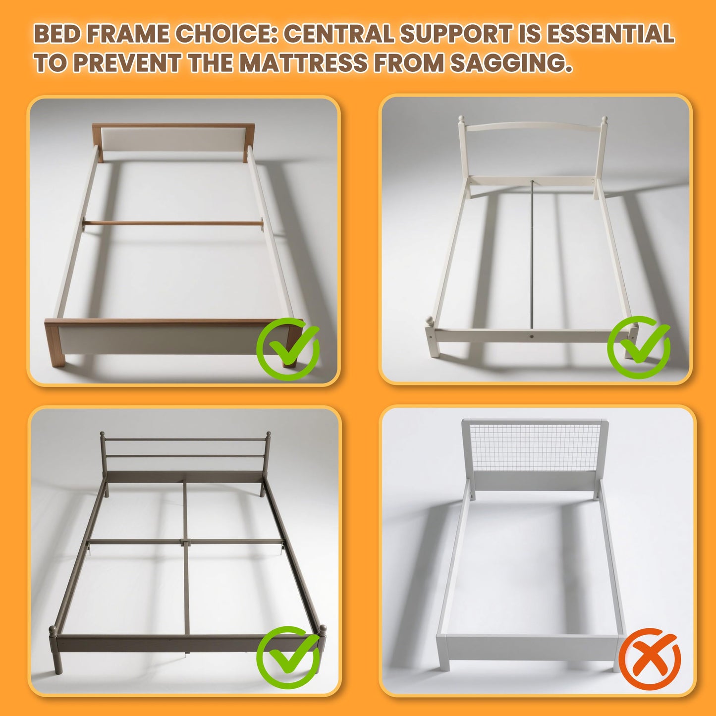 VIPSHOW 2 Inch Twin Metal Box Spring with Round Corners - 3000 lbs Capacity, Low Profile Bed Slat Replacement Bunkie Board with Steel Slats, Noise-Free, Easy Assemble, Black