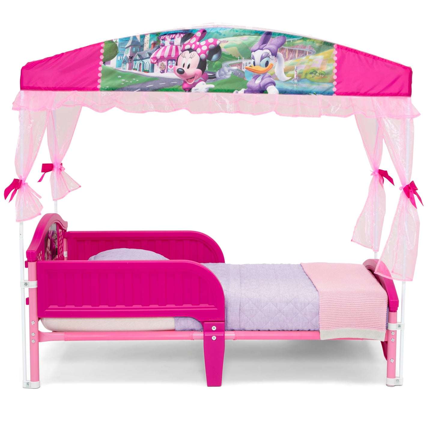 Delta Children Canopy Toddler Bed, Minnie Mouse