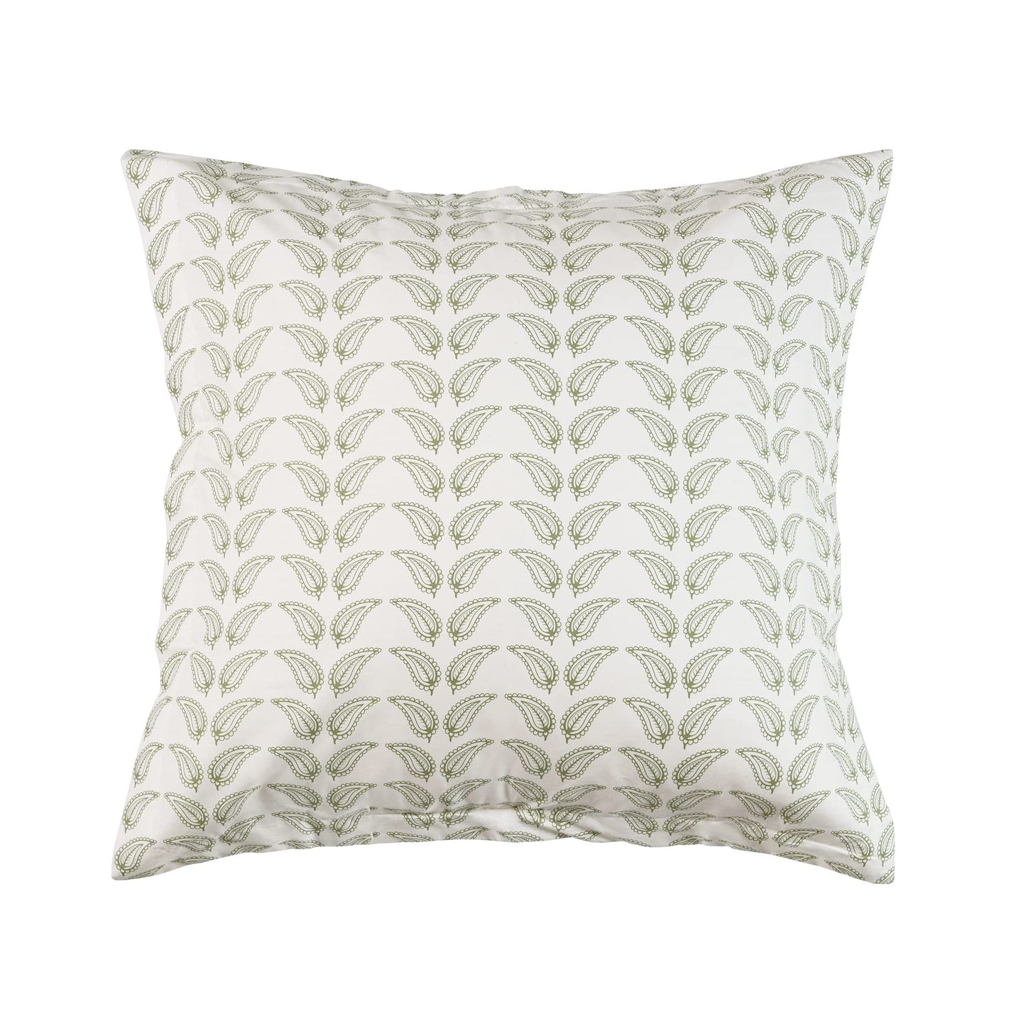 Levtex Home - Bettina Floral Euro Sham - Teal, Blue, Green, Mauve, Cream - One Euro Sham (26 x 26in.) - Cotton