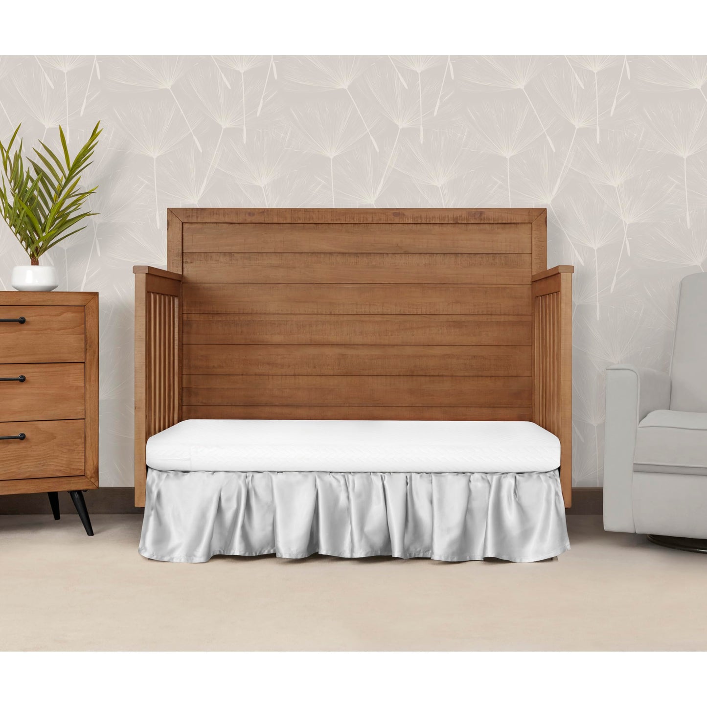 Dream On Me Baby Zzz 5” Full-Size Crib & Toddler Bed Mattress in a Box – GREENGUARD Gold & BSA Certified, Breathable, Water-Resistant, Machine Washable Cover, (52" L x 28" W x 5" H)