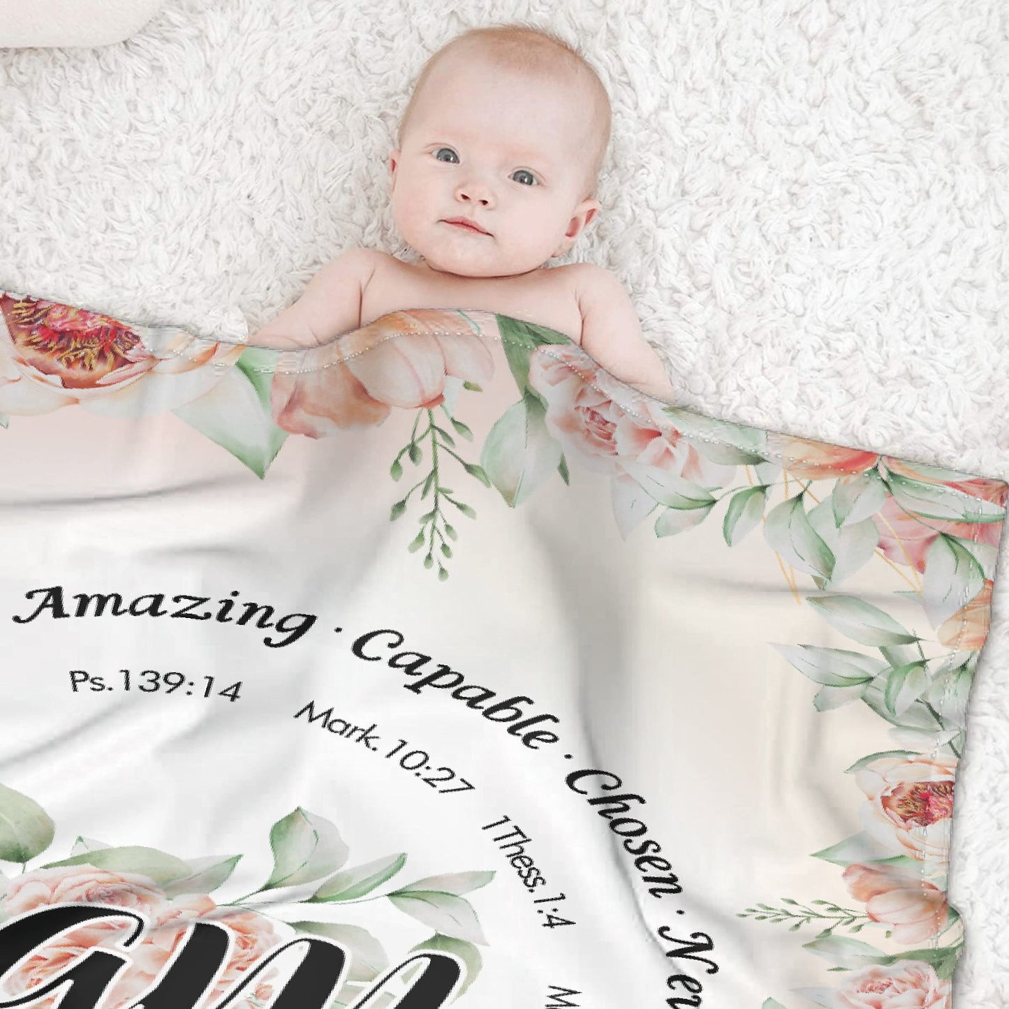 AMITAYUS Christian Gifts - Sympathy Prayer Blanket Bible Verse Healing Scripture Fleece Throw Religious Inspirational Gifts for Women Friends - Cancer Patients Must Have - 40''x50''