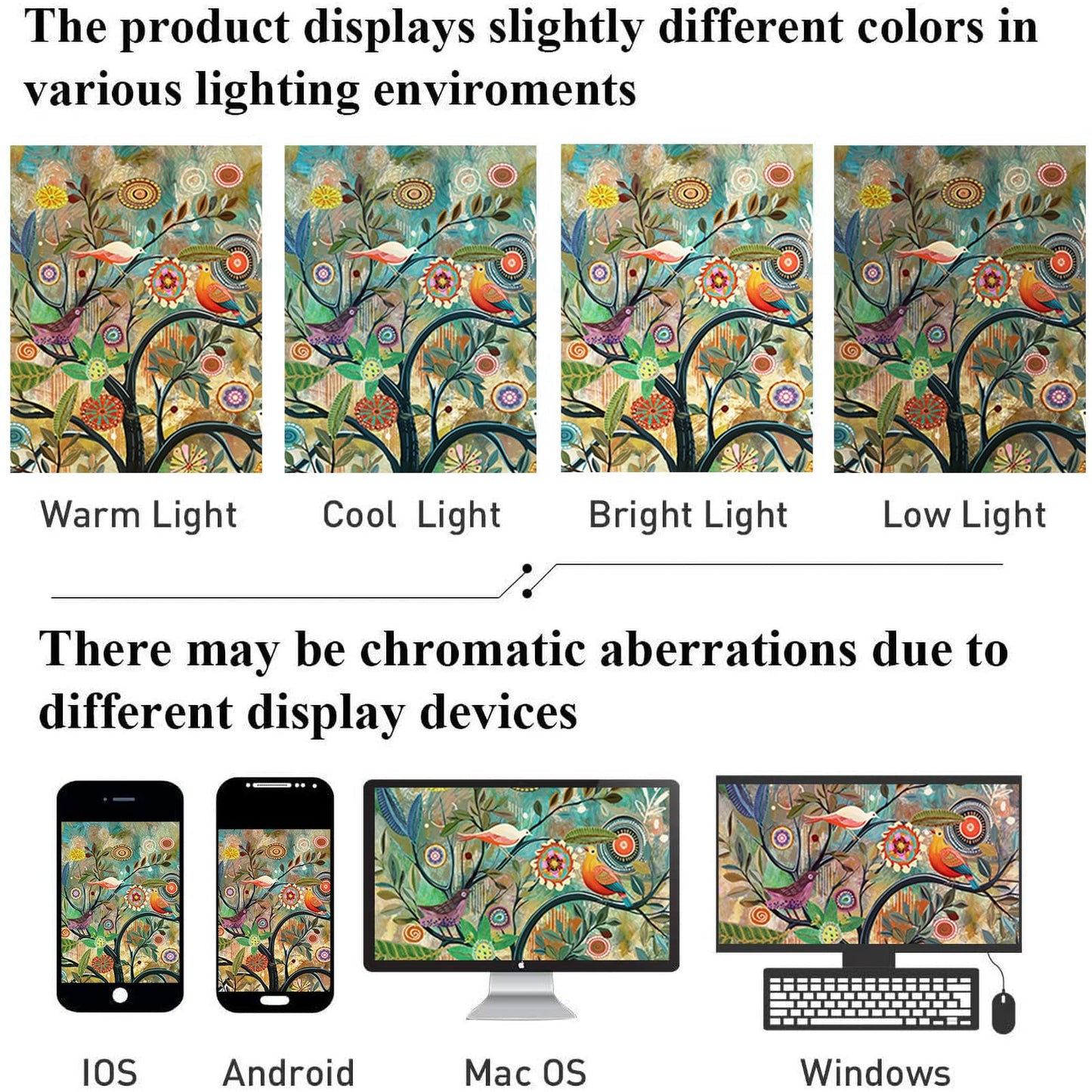 HMS Happy Memories Rod Pocket Door Curtains Thermal Insulated Room Darkening Curtains Blackout Floral Style Drapes Window Curtain 1 Panel for Living Room Bedroom Kitchen(Dark Green Tree 52" x 84")