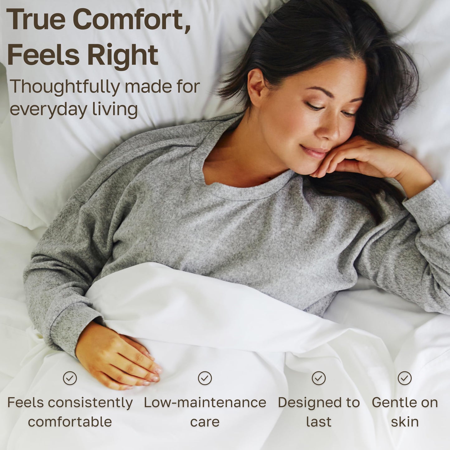 California Design Den Natural 100% Cotton Sheets King Size Deep Pocket Set - Luxury Hotel 800 Thread Count Sateen, King Size Sheets Set, Snug Fit and Durable Bedding - Red Wine