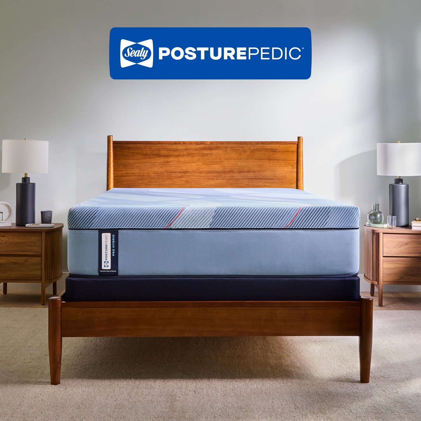 Sealy Posturepedic® Pro Haverford 13" Firm Tight Top Hybrid Mattress - Queen