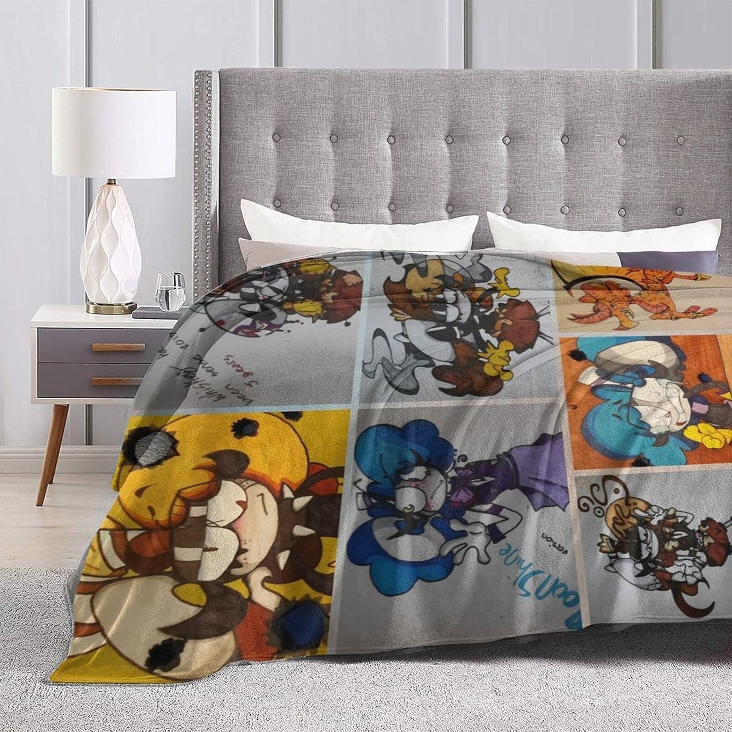 Ships Next Day .Custom Blanket with Photos Text Customized Blanket Personalized Flannel/Sherpa Throw Blankets for Adult Kid Birthday Christmas Halloween Fathers Mothers Valentines Gift - 50"x 60"