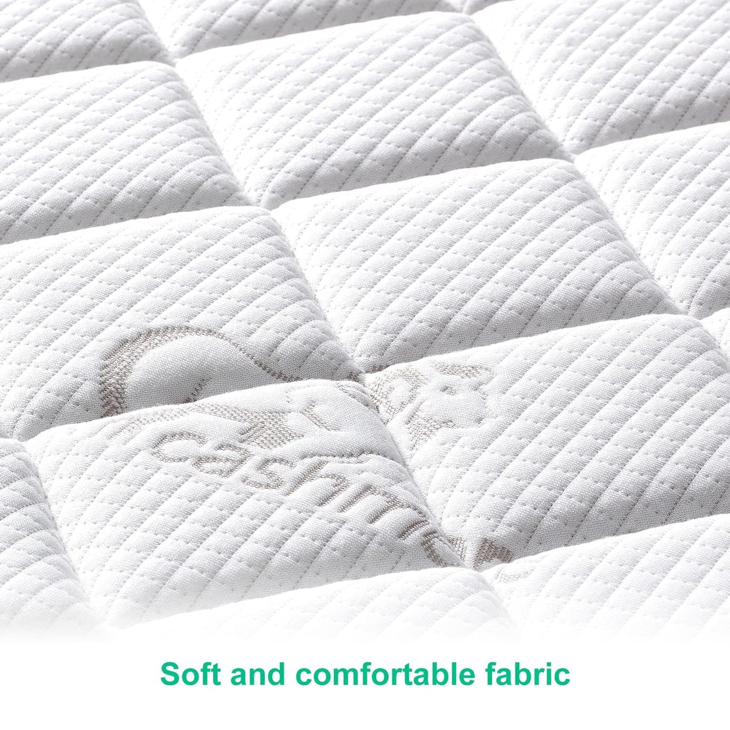 Letmxiu Premium Crib & Toddler Mattress,100% Knitted Fabric, Premium Fleece Surface-Hypoallergenic, 5" Thick Firm Soft Crib Mattress, Non-Toxic - Fits Standard Cribs & Toddler Beds