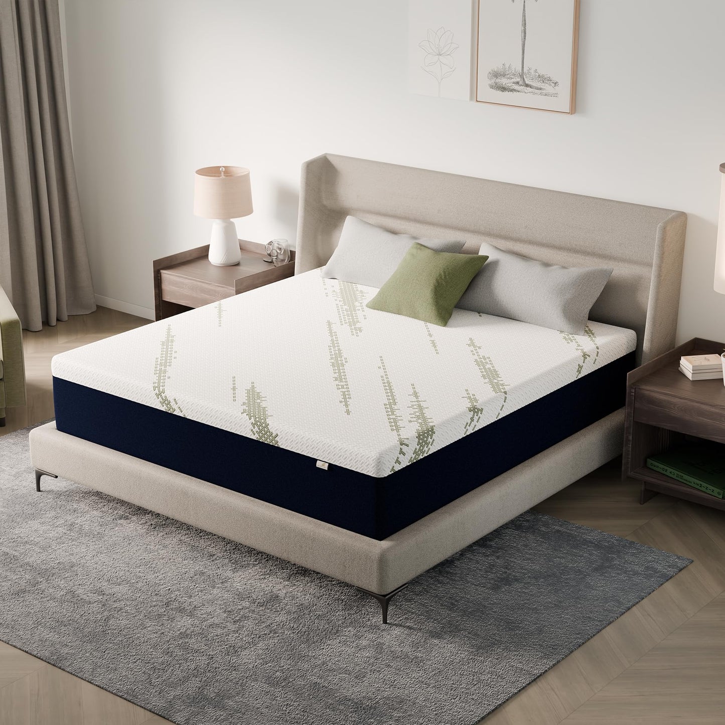 KONFEIN Twin Mattress 10-Inch for Cooler Sleep - Cooling Gel Memory Foam with Pressure Relief & Medium Firm Support, Breathable Comfort Twin Size Mattress in a Box for Kids, Adults, Guest Beds & Dorms