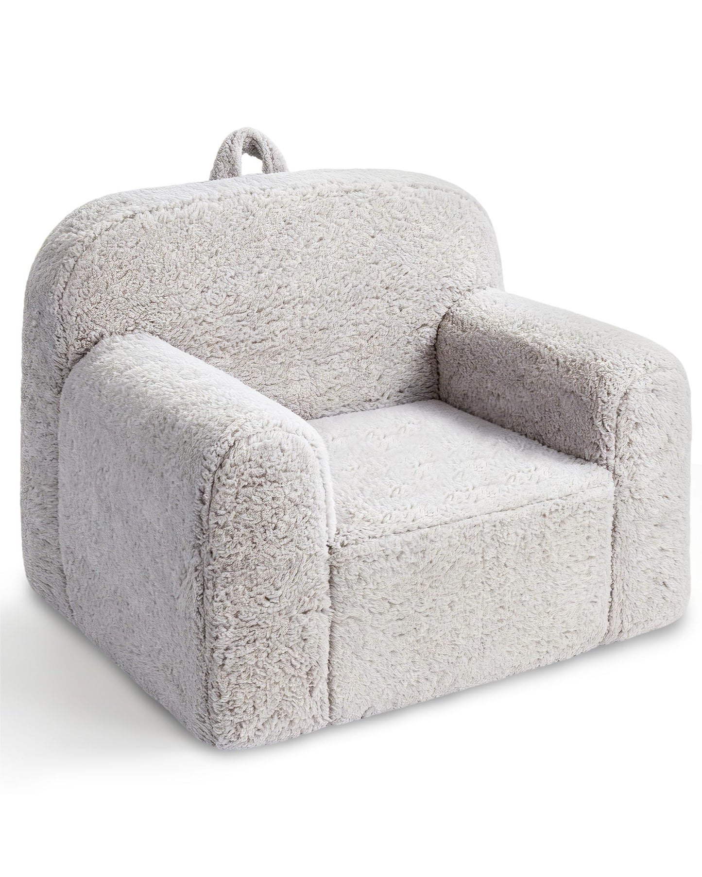Pterying Kids Chair with Washable Soft Sherpa Cover