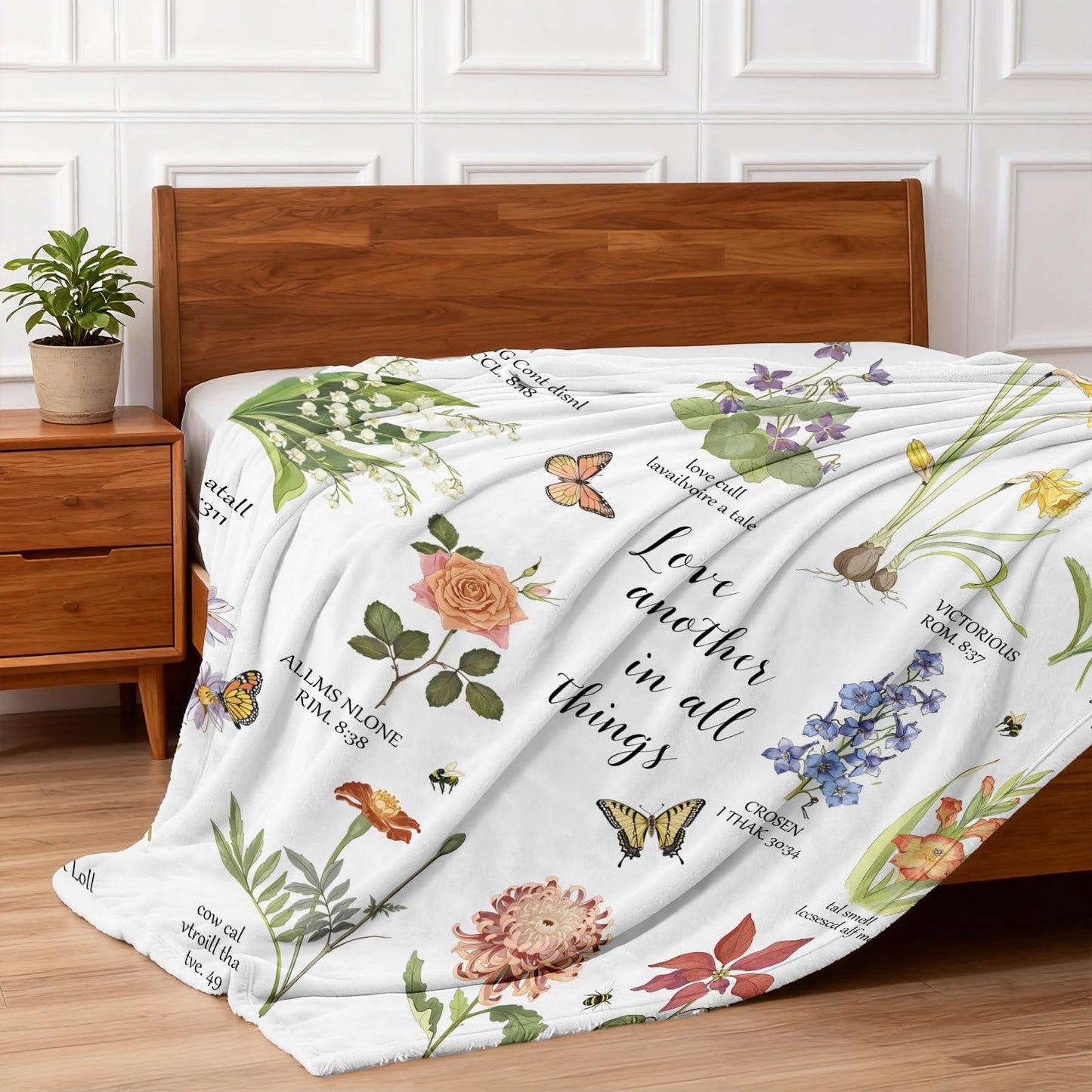 COMFAR Christian Gifts for Women Faith, Inspirational/Religious/Spiritual Gifts for Adults, Soft Throw Blankets for Women/Men, Personalized Blankets for Adults 40"x 50"