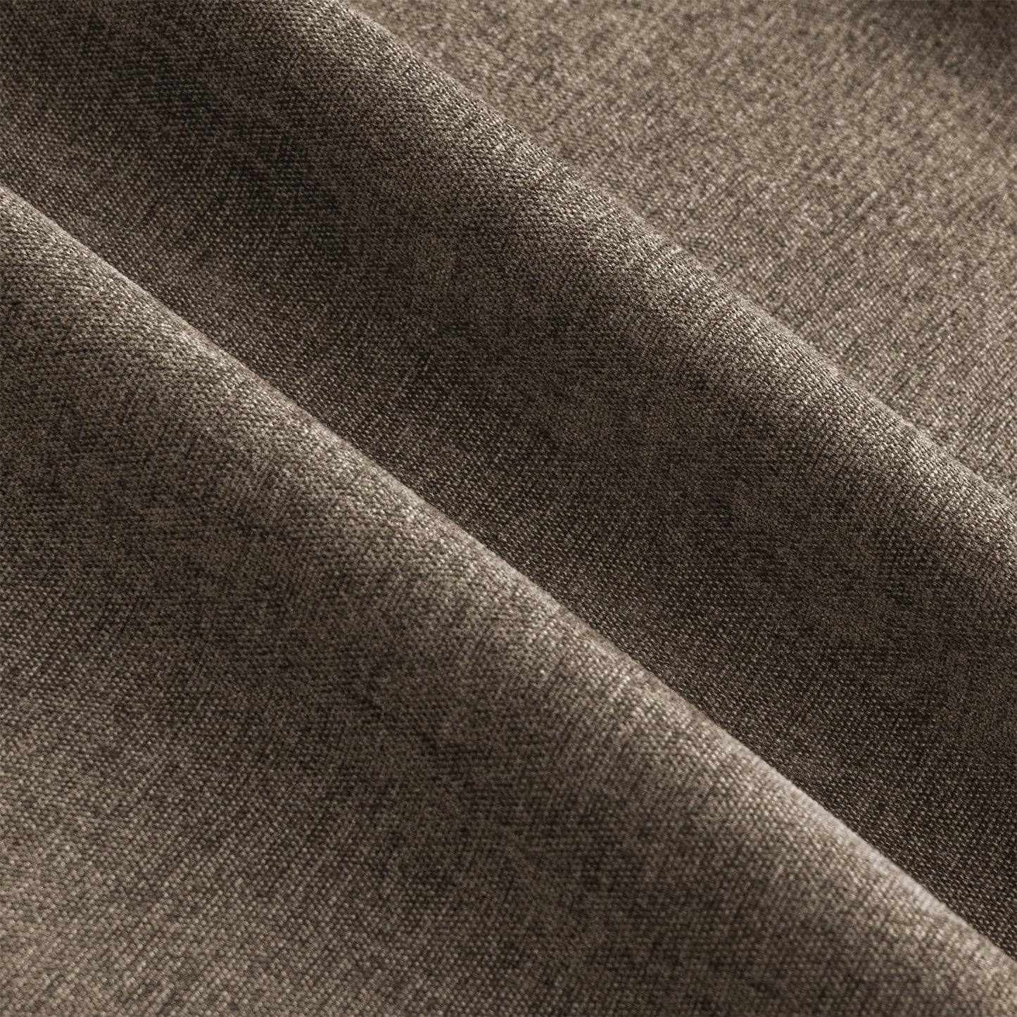 HushLoom 100% Blackout Curtains for Bedroom, Luxury Chenille Thermal Insulated Drapes for Living Room, Energy Saving Room Darkening 84 Inch Long Curtains, Grommet Top, 2 Panels, 52" W x 84" L, Brown