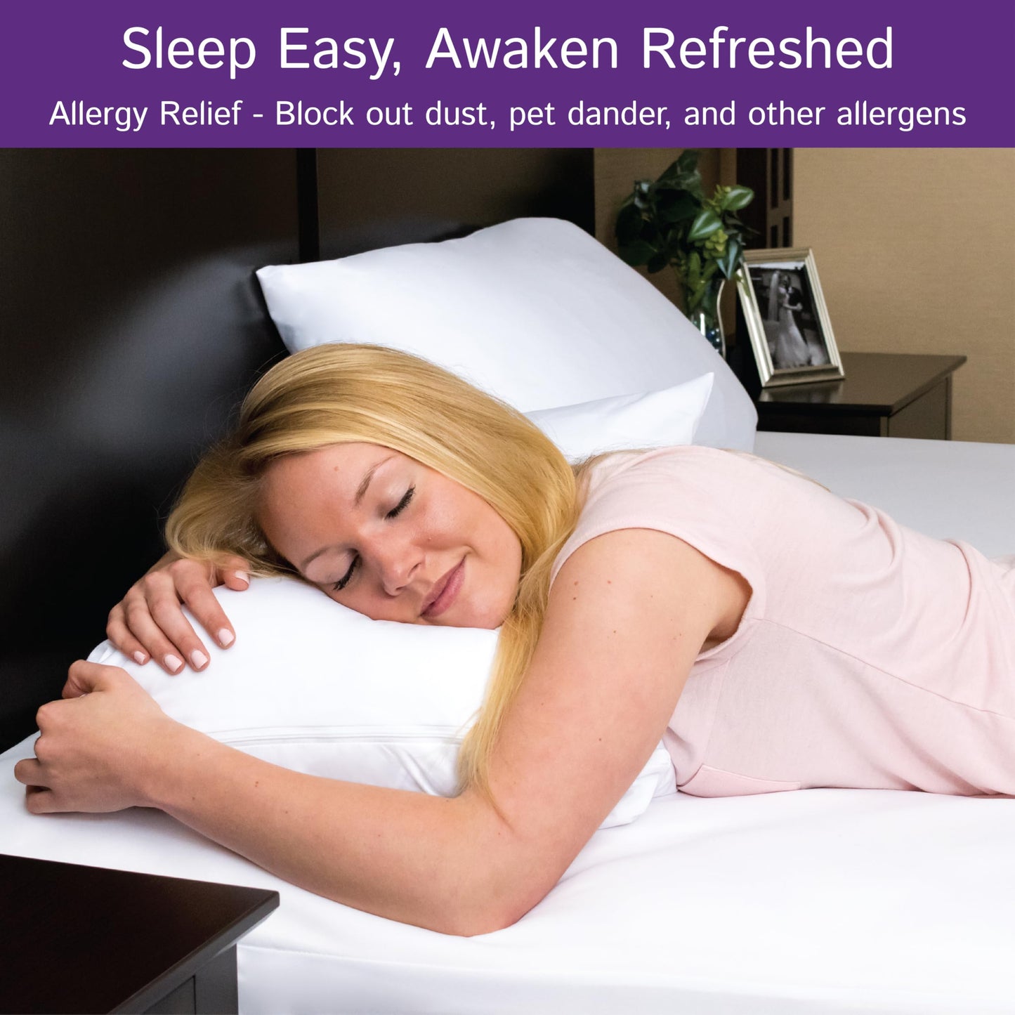 Queen Size Waterproof Mattress Protector - Fitted Sheet Mattress Cover with Deep Pockets - Hypoallergenic, Breathable, Water Proof, Noiseless, Vinyl Free