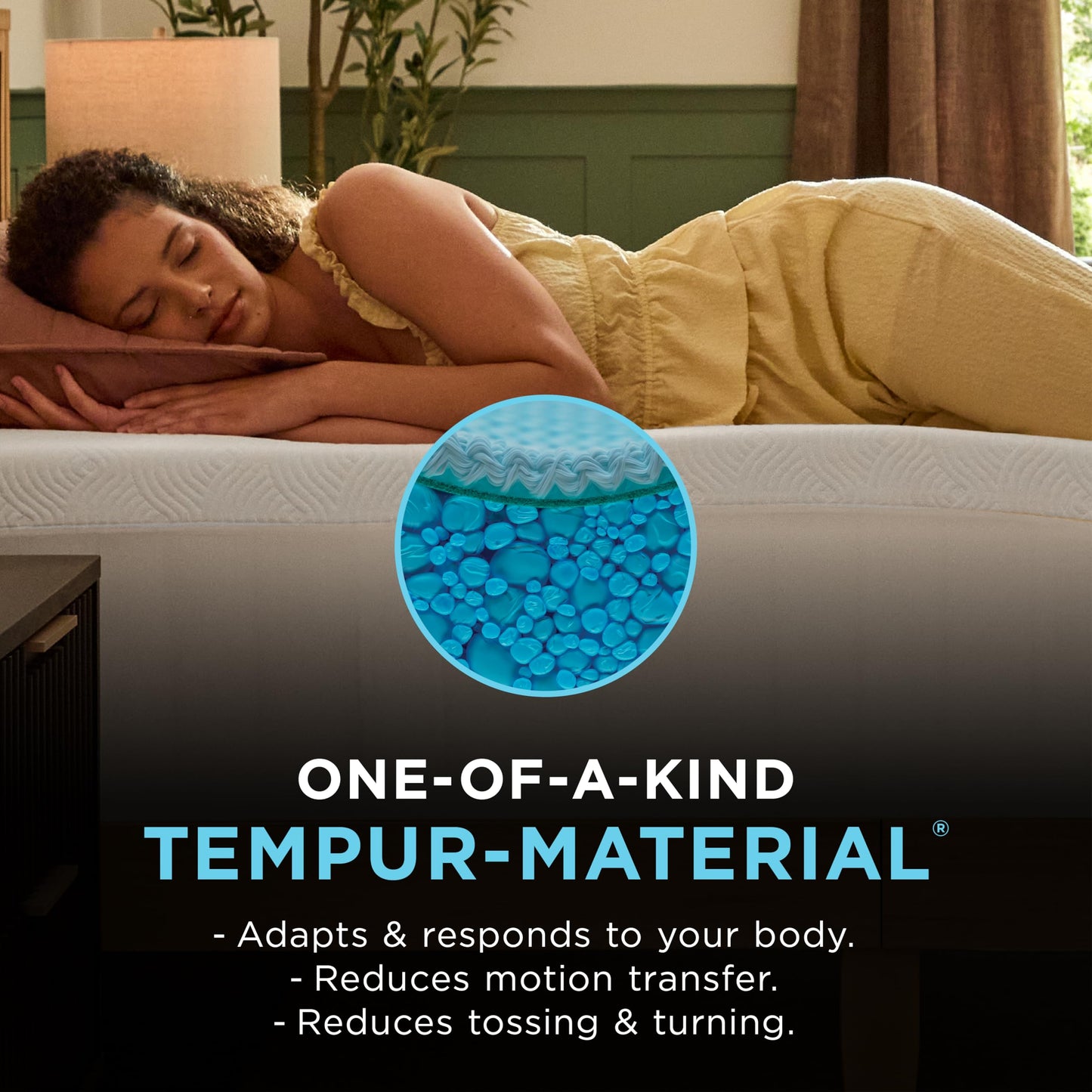 Tempur-Cloud 2-Inch Mattress Topper, Queen,White