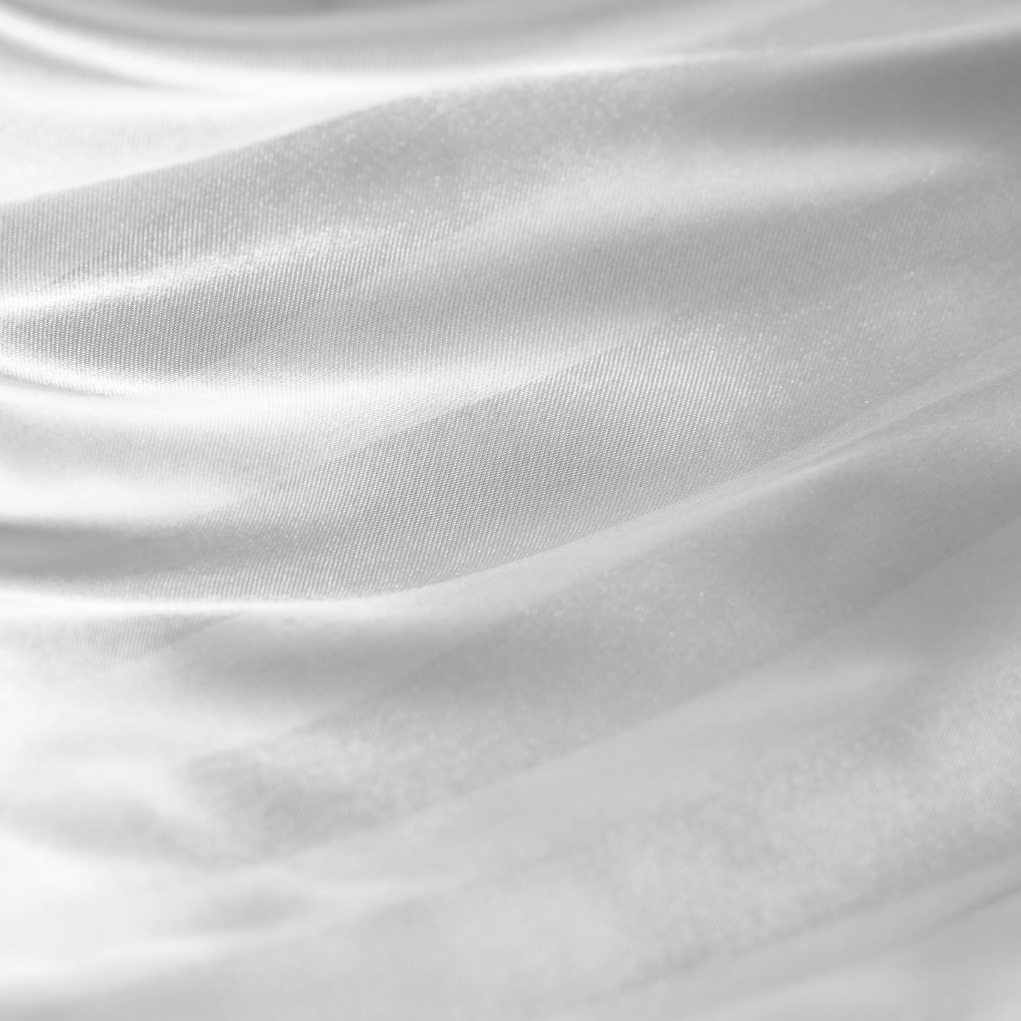 Juicy Couture Silky Satin Damask Sheet Set - Luxury White Bedding - Smooth Striped Sheets - Full Size