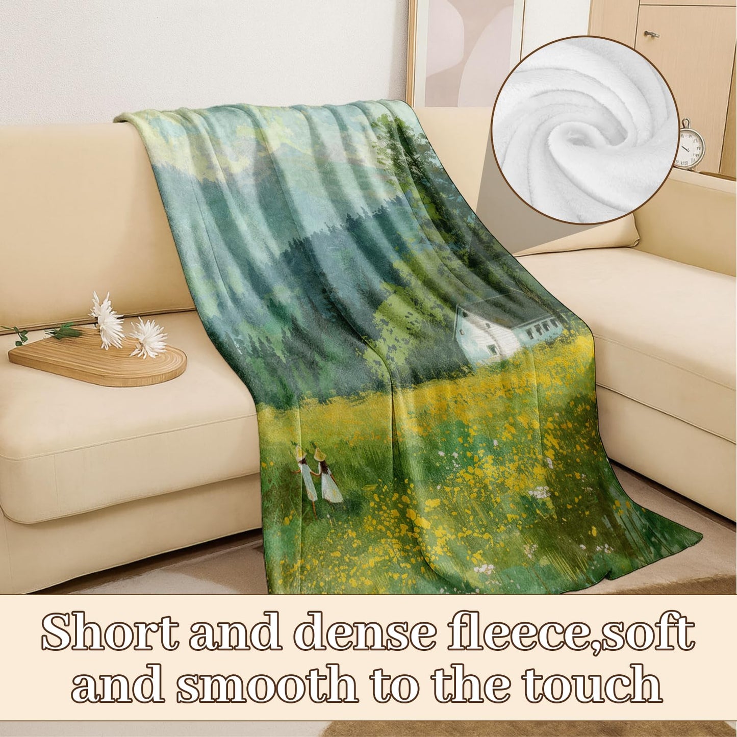 VCCQLNE Cute Duck Flannel Blanket 50x60in for Dorm Picnic Camping,Playful Cartoon Yellow Ducking Throw Blankets,Fun Home Decoration,Warm All Season Use,Thoughtful Gifts for Girls Boys Teens