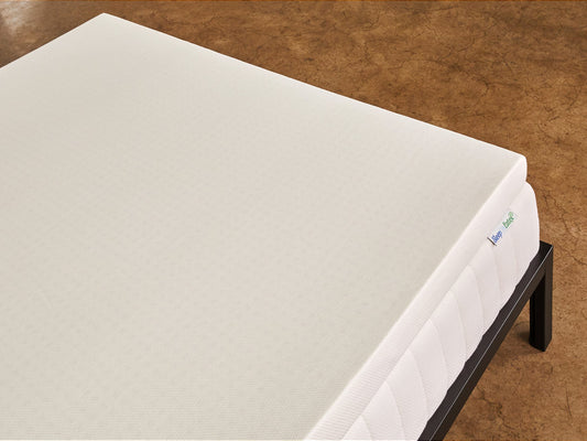 Pure Green Natural Latex Mattress Topper w/Luxury Cover - Soft - 3 Inch - Twin XL Size (GOLS Certified Organic)
