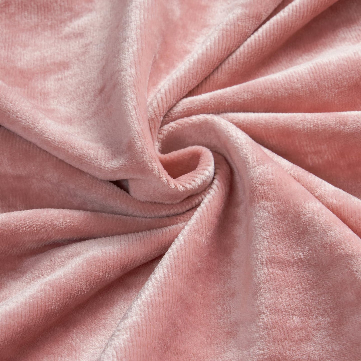 PHF Truly Velvet Fitted Sheet Only Full Size, Luxury Super Soft Cozy Fuzzy Flannel Bottom Sheet, Deep Pocket Up to 16",Strenghth Elastic Band, Suitable for Fall Winter Spring, No Pillowcases, Pink