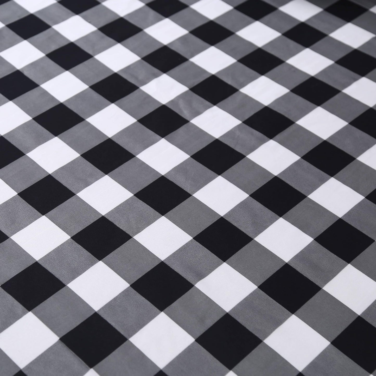 SDIII 4 Pieces Black and White Gingham Sheets Twin Size Bed Set, Soft Microfiber Striped Bed Sheets Twin, Black and White Checkered Bedding Sheet Set