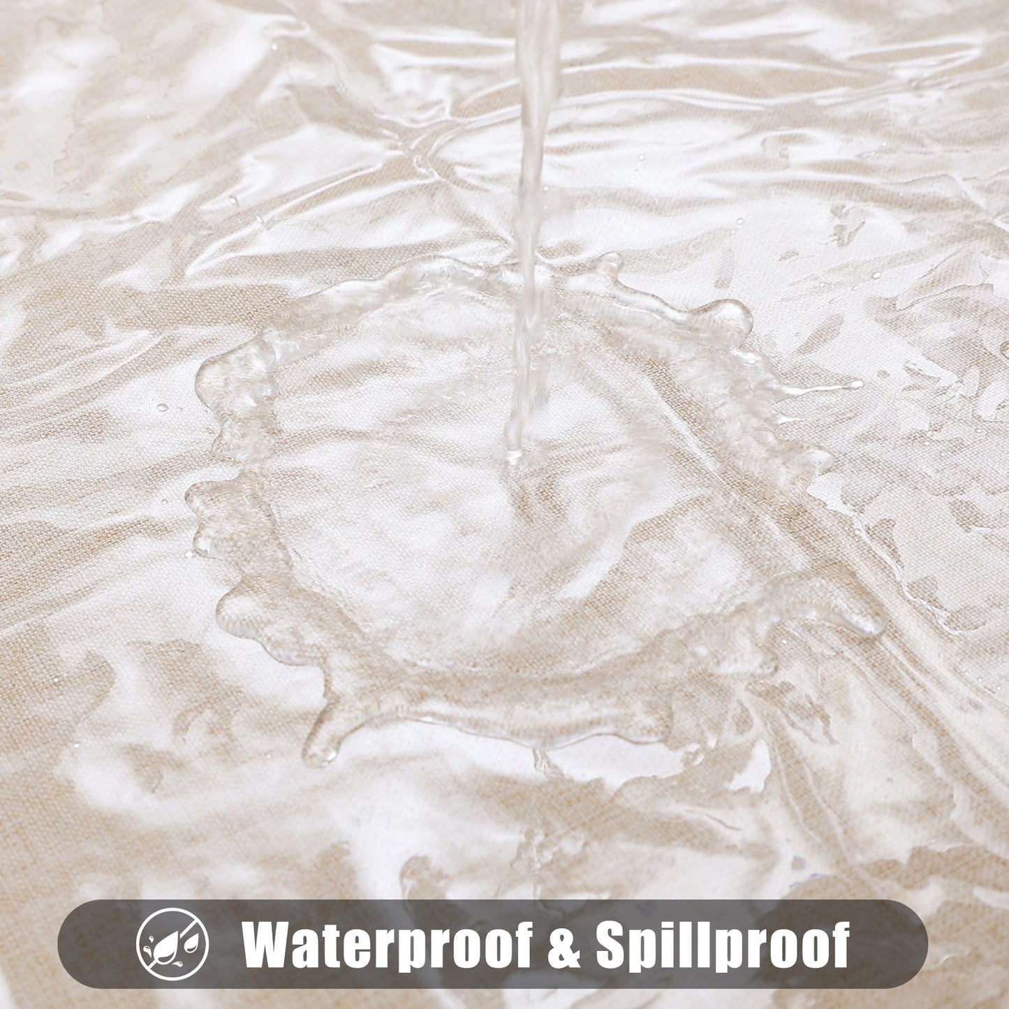 Smiry Rectangle Table Cloth 70x90 Inch, Waterproof Wipeable Vinyl Tablecloths Protector, Oil Spill Proof Plastic Table Cover for Dining, Picnic, Camping, Outdoor, Clear