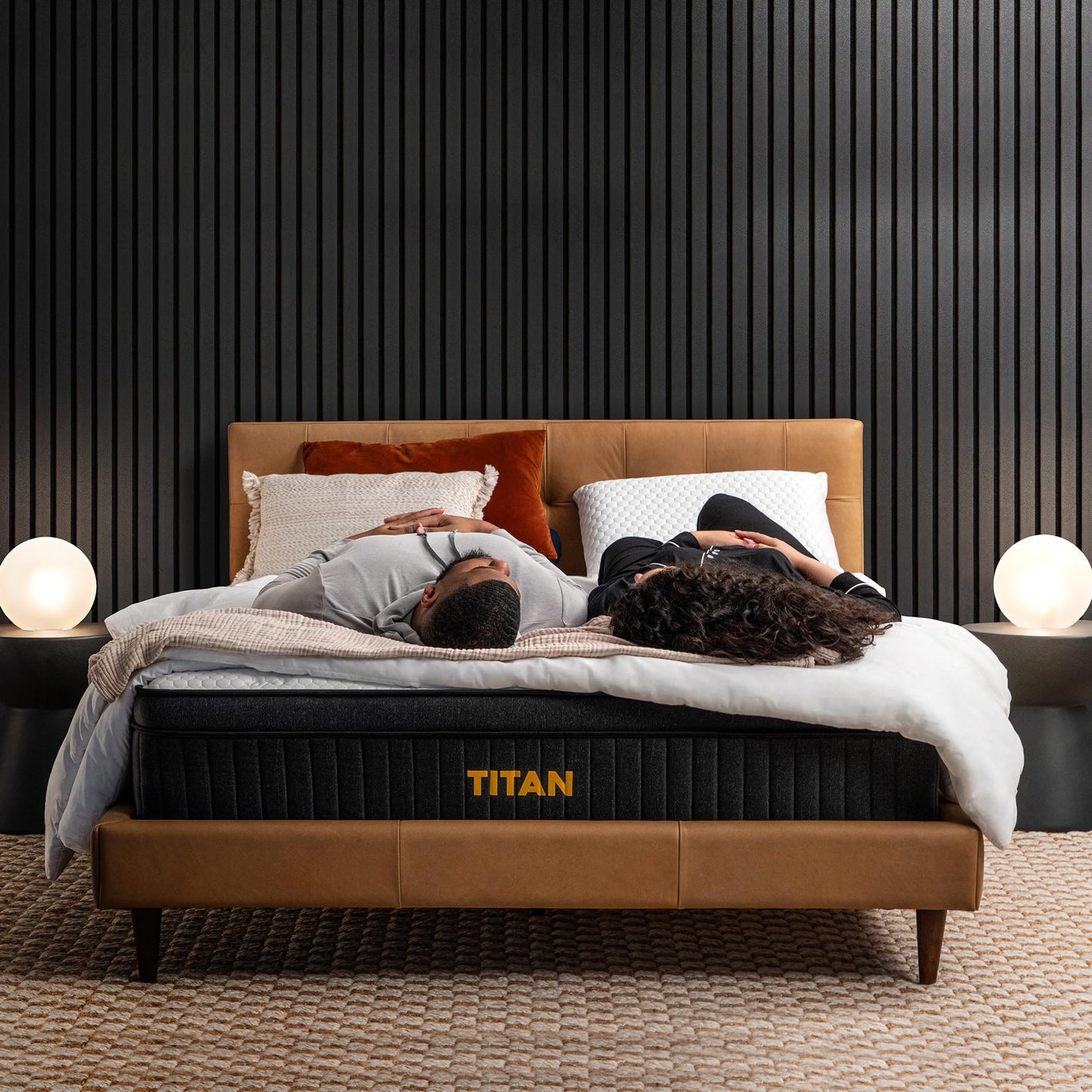 Brooklyn Bedding Titan 13" Hybrid Luxe Mattress for Plus Size Sleepers, King