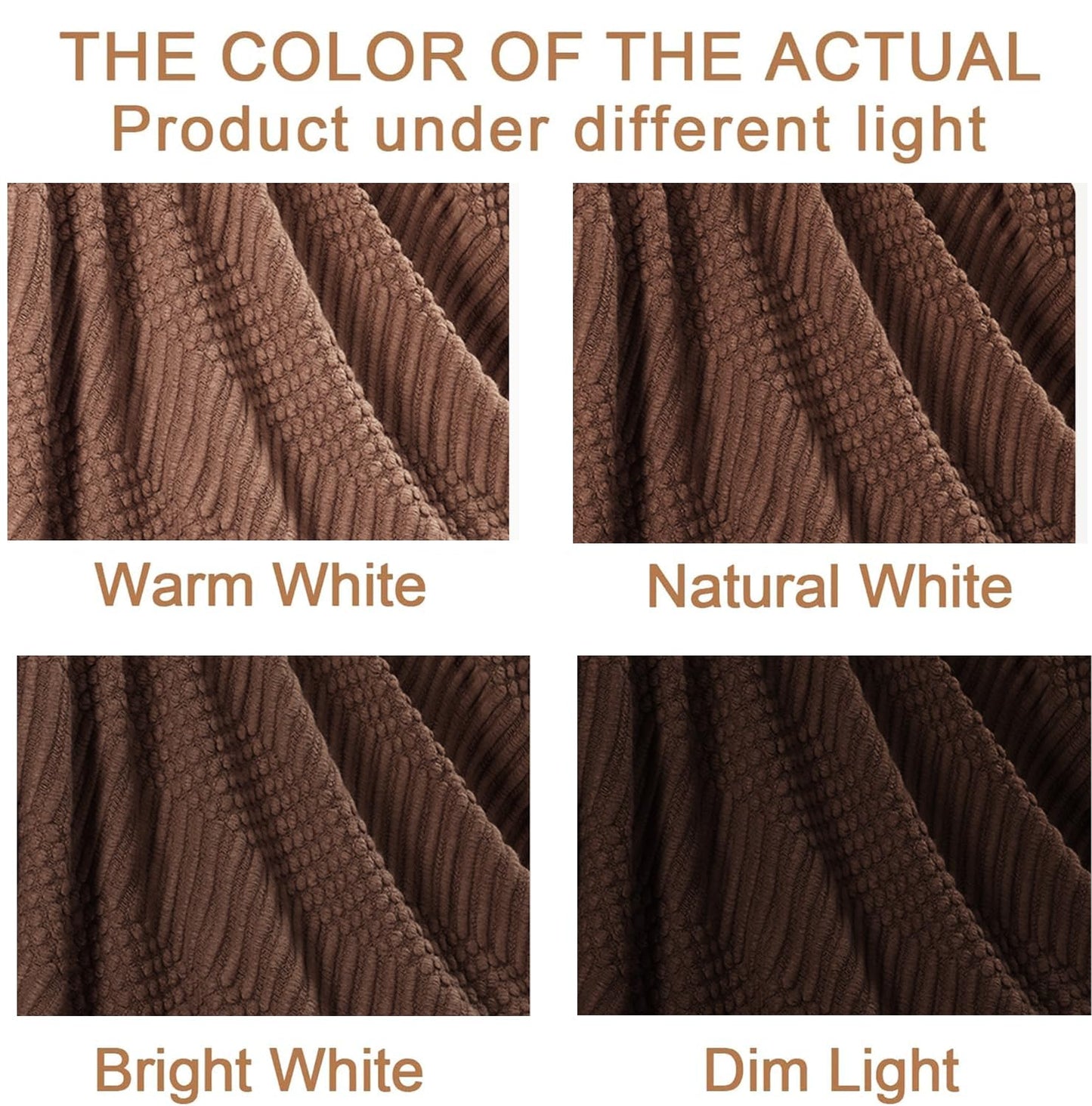 Blagic Knitted Throw Blanket for Couch and Bed, Soft & Cozy Knit Blanket with Tassel, Brown Lightweight Decorative Blankets & Throws, Farmhouse Warm Woven Blanket for All Seasons,50" W x 60" L