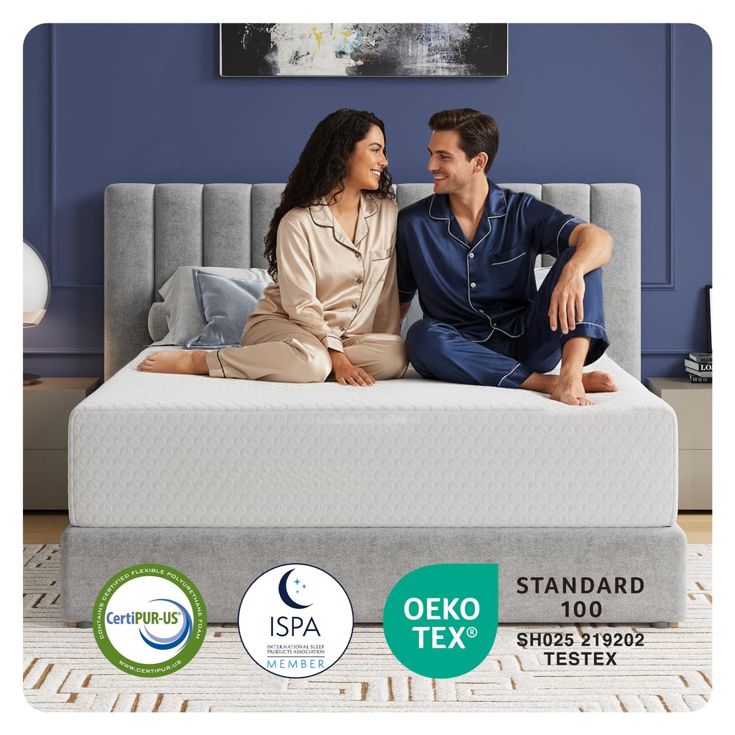 Avenco Twin Mattress 10 Inch, Memory Foam Twin Size Mattress in a Box for Comfort Sleep & Pressure Relief, CertiPUR-US Certified Mattresses Medium Firm