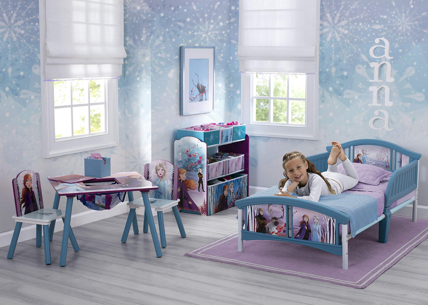 Delta Children Plastic Toddler Bed, Disney Frozen II