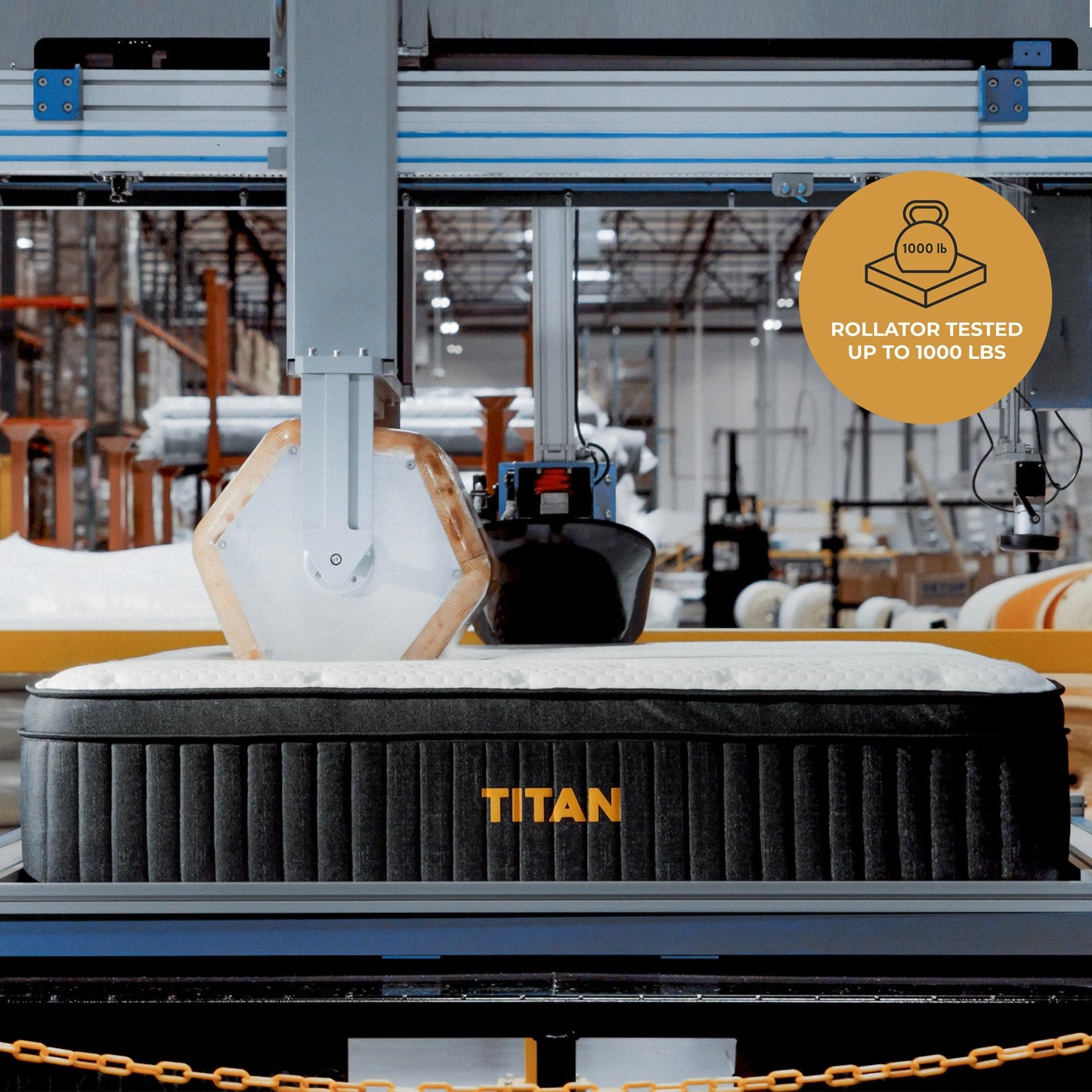 Brooklyn Bedding Titan 13" Hybrid Luxe Mattress for Plus Size Sleepers, King