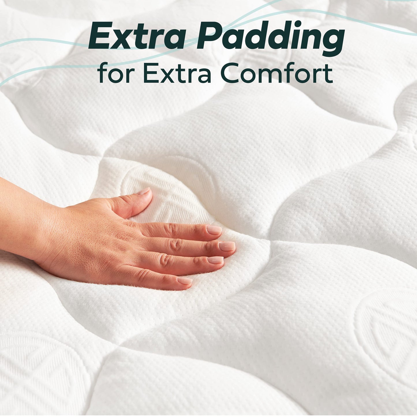 Mandarin Home Collection Ultra Soft Rayon Derived from Bamboo Plush Mattress Topper - Premium Mattress Pad - Twin XL