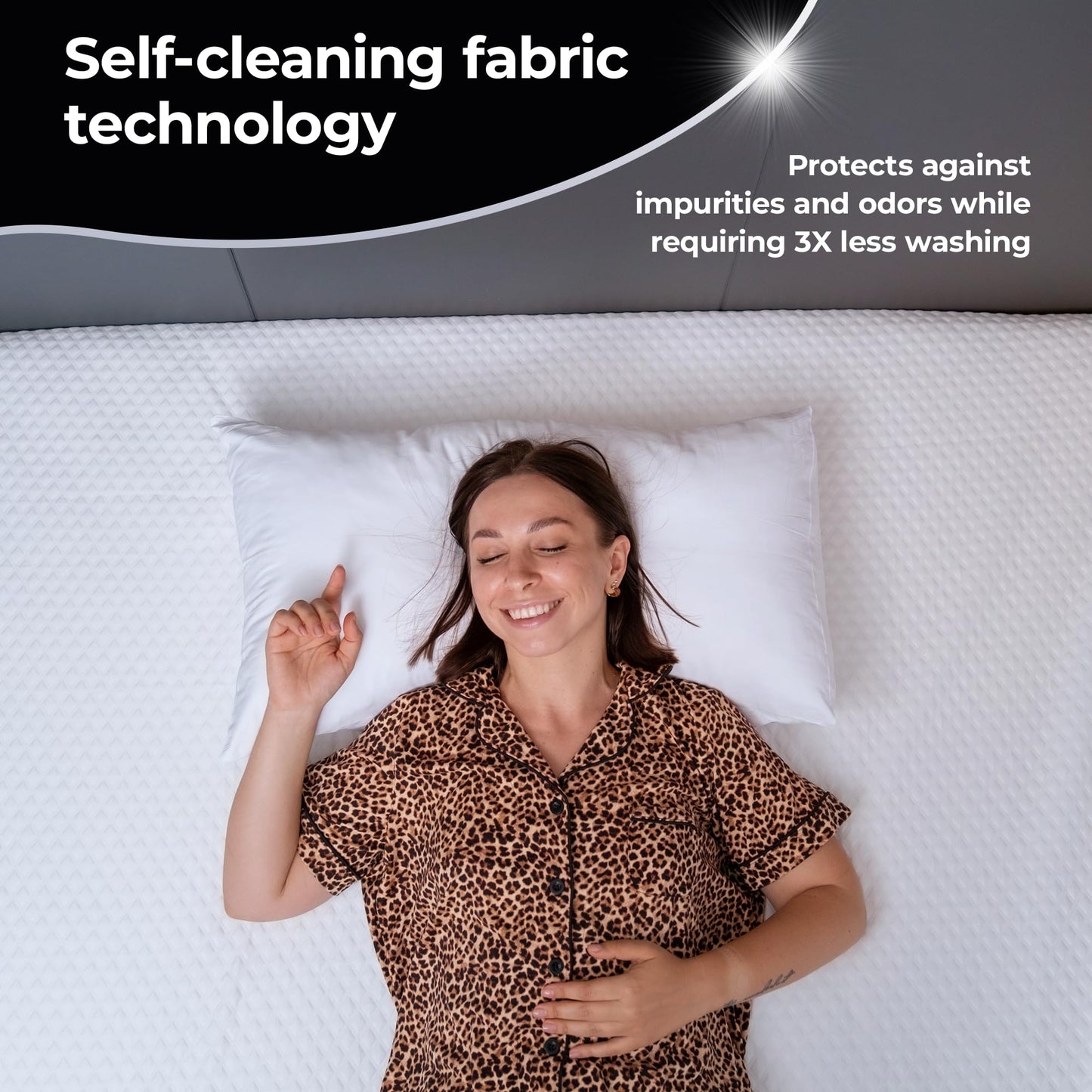 Silvery Silver Infused Cooling Mattress Protector - Breathable Waterproof Protection Against Spills & Stains - Hypoallergenic Ultra Soft Fabric with Extra Deep 21” Pockets