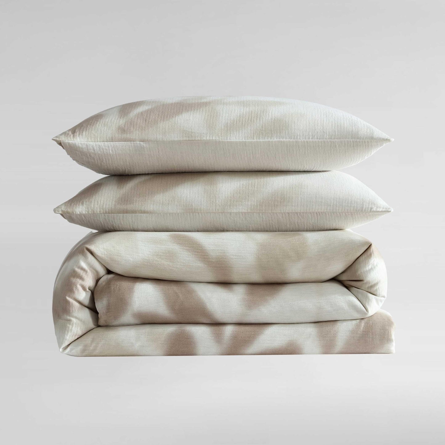 Calvin Klein - King Comforter Set, Floral Inspired Soft Bedding with Matching Shams, Oeko-Tex Certified (Shadow Branches Beige, King)