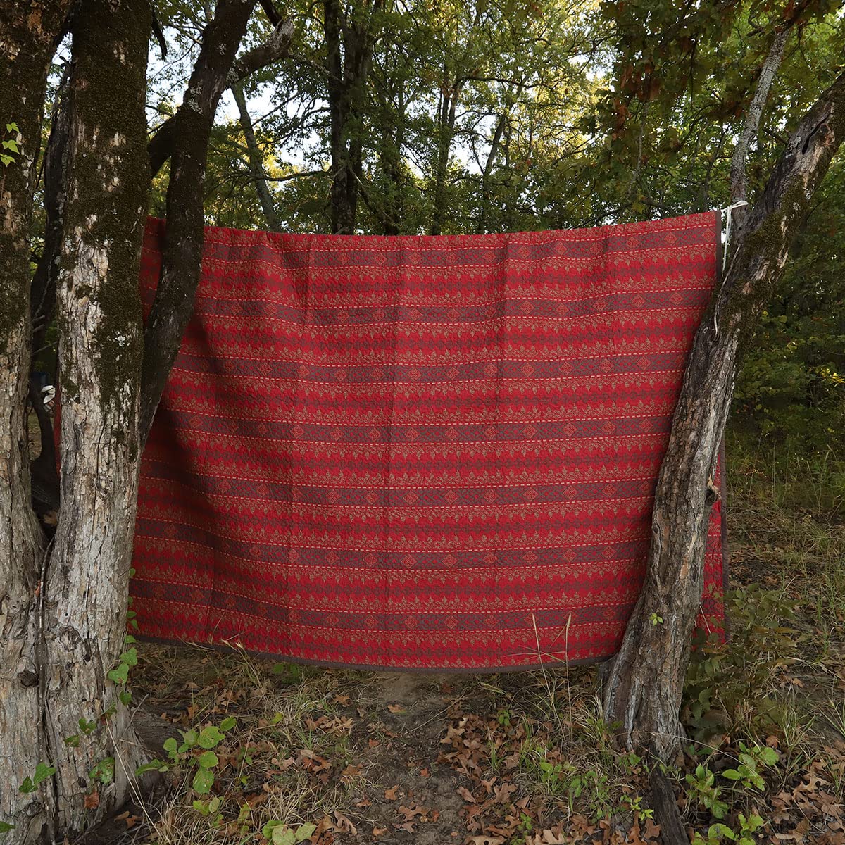 Paseo Road Rushmore 3 Piece Quilt Set with Pillow Shams, Queen Size, Cotton Reversible Luxury Bedding, Southwestern Rustic Style Bed Set, 1 Quilt and 2 Pillowcases