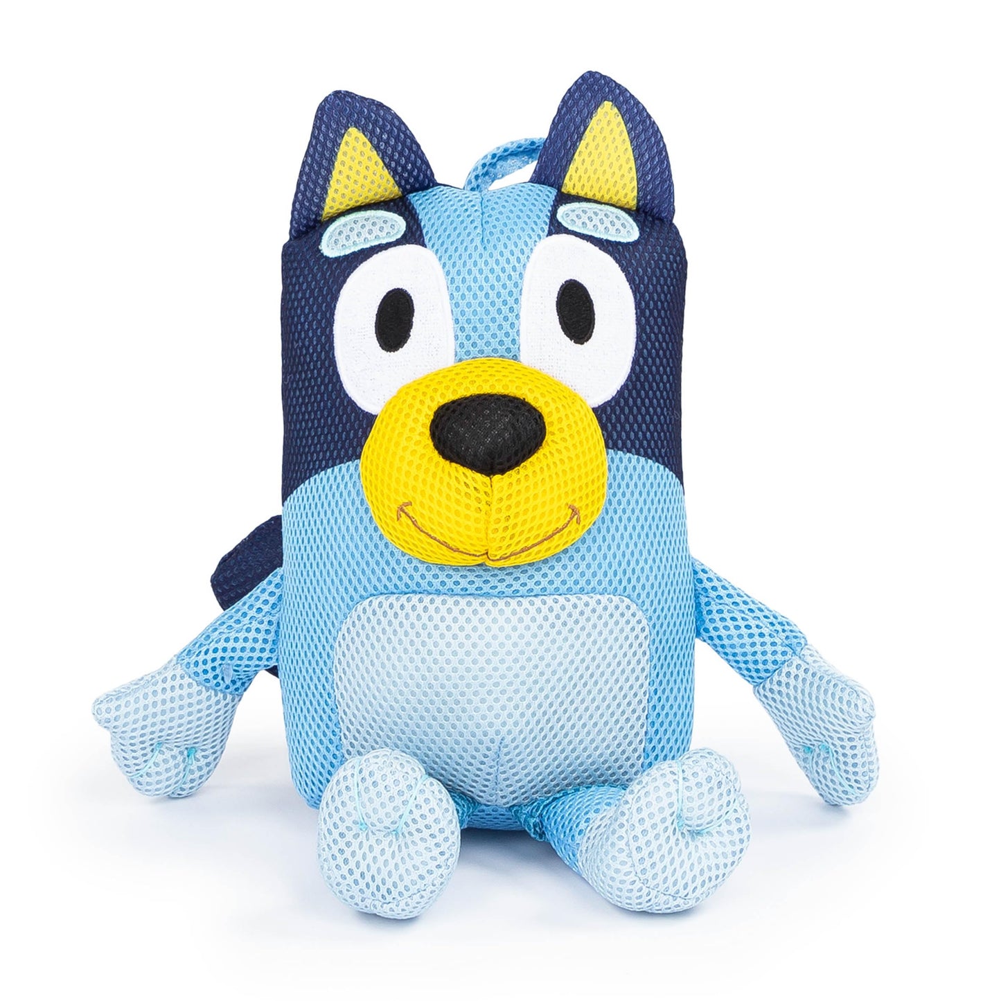 Jay Franco Bluey & Bingo Bath Towel & Bath Buddy Set - Kids Bathtub Accessories - Includes 25 x 50 Inch Microfiber Towel & 13 Inch Bluey Water Play Buddy