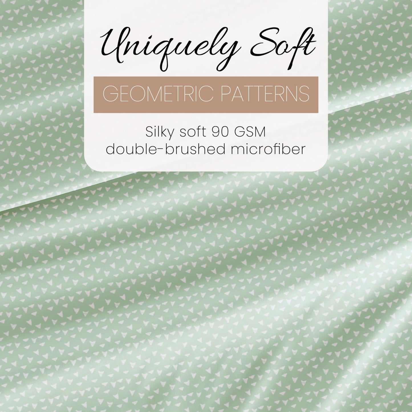 Linen Market 4 Piece Full Bedding Sheet Set (Jade Arrows) - Sleep Better Than Ever with These Ultra-Soft & Cooling Bed Sheets for Your Full Size Bed - Deep Pocket Fits 16" Mattress