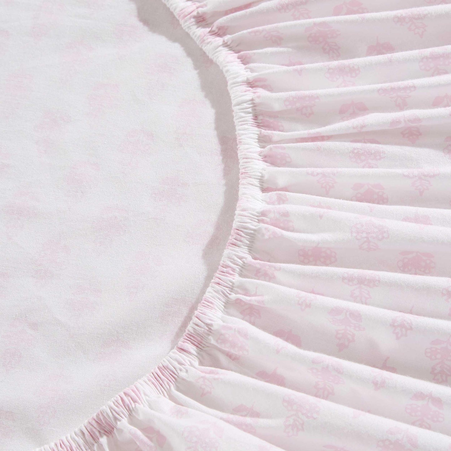 Laura Ashley - King Sheets, Lightweight & Breathable Cotton Percale Bedding Set with Matching Sham(s), Oeko-Tex Certified (Francesca Pink, King)