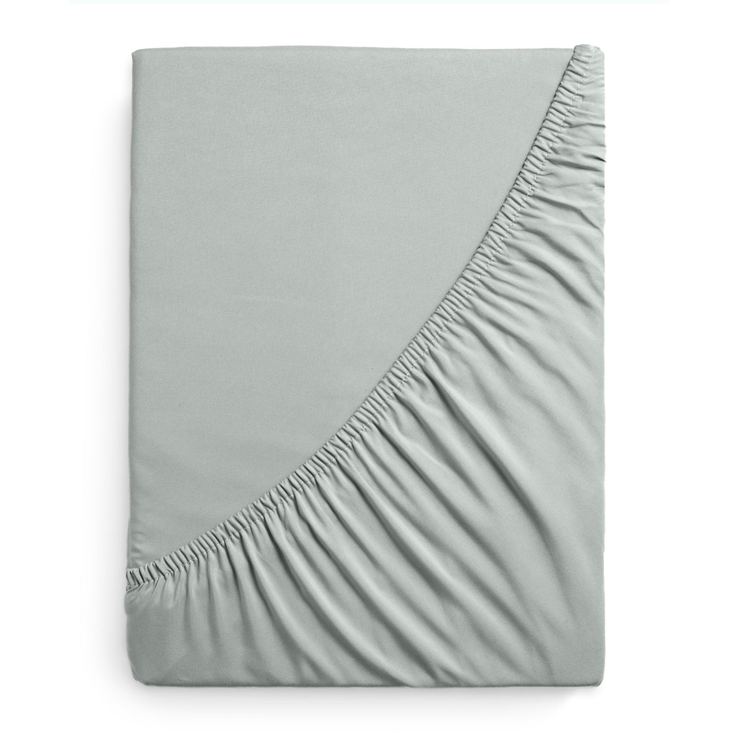Mellanni Extra Deep Pocket King Fitted Sheet - Iconic Collection Bedding Sheets with up to 21 inch Deep Pocket - Soft & Cooling - Fade & Stain Resistant - 1 PC (King, Spa Mint)