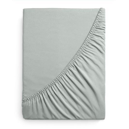 Mellanni Extra Deep Pocket King Fitted Sheet - Iconic Collection Bedding Sheets with up to 21 inch Deep Pocket - Soft & Cooling - Fade & Stain Resistant - 1 PC (King, Spa Mint)